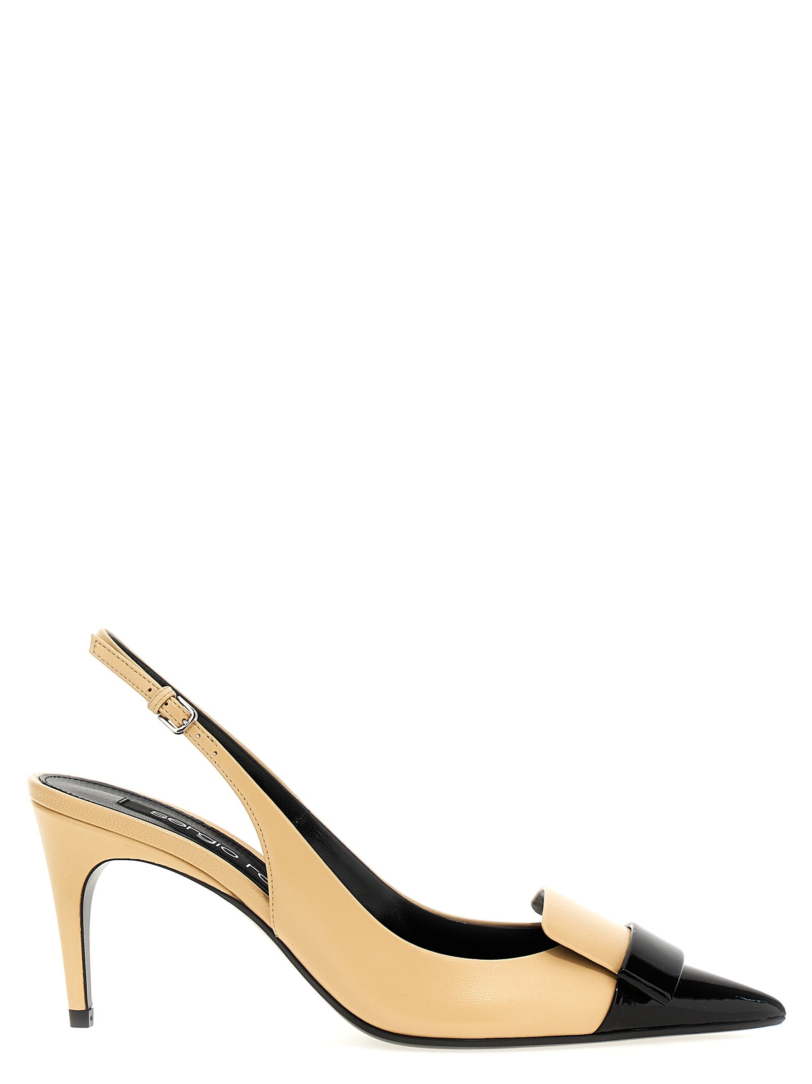 Shop Sergio Rossi Sr1 Pumps Beige