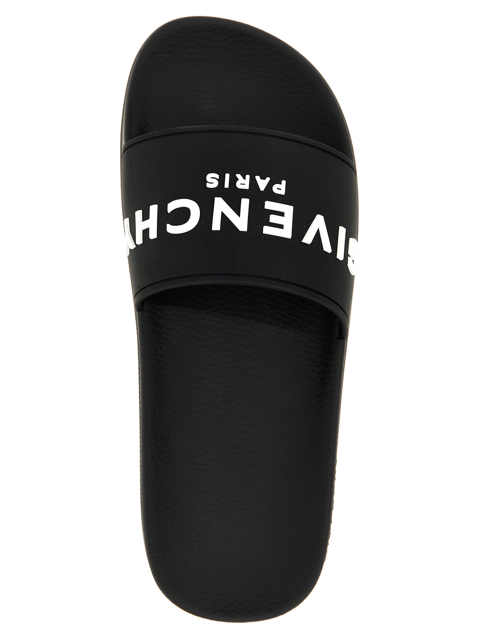 Shop Givenchy Plage Capsule Slides Sandals White/black