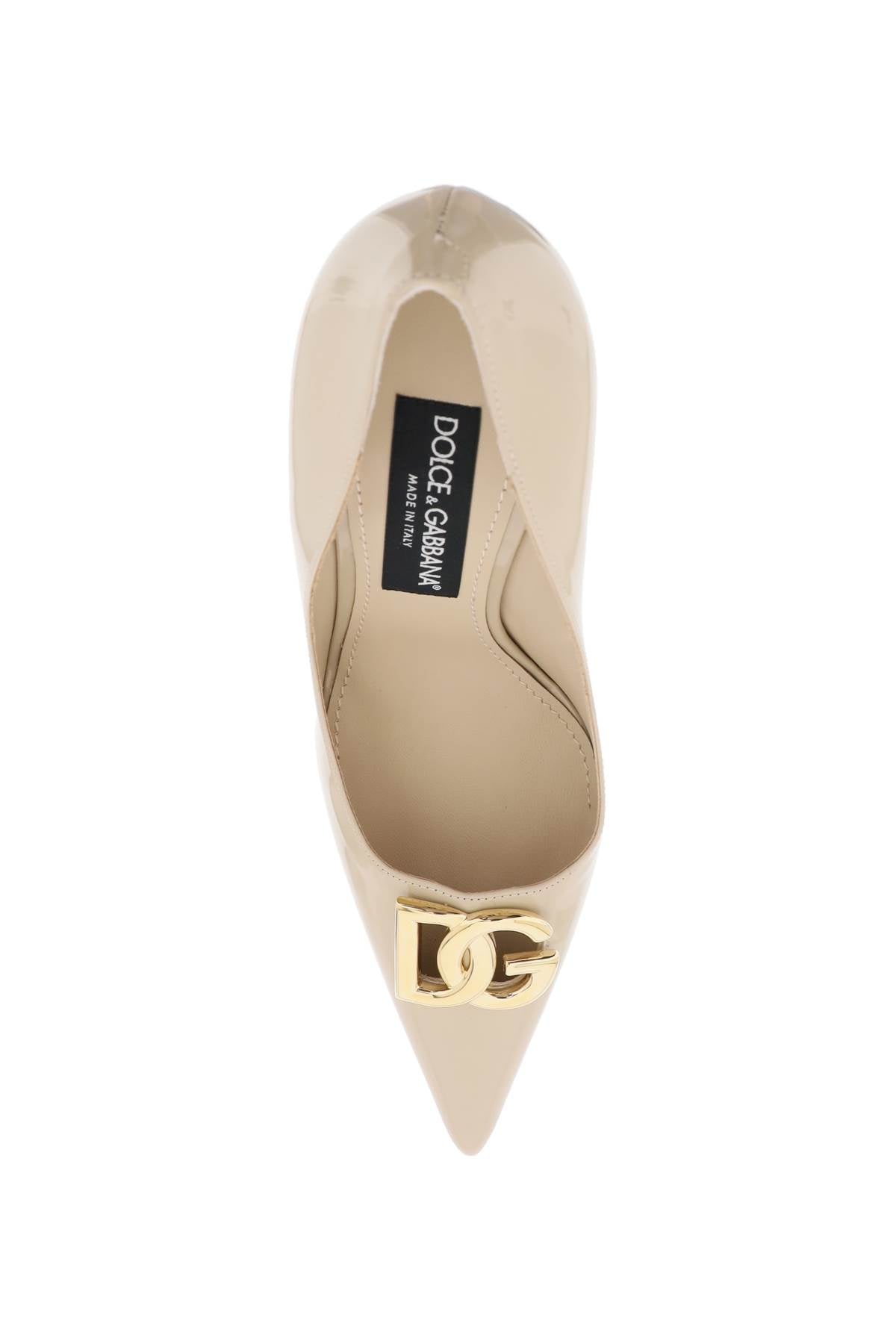 Shop Dolce & Gabbana Patent Leather Pumps