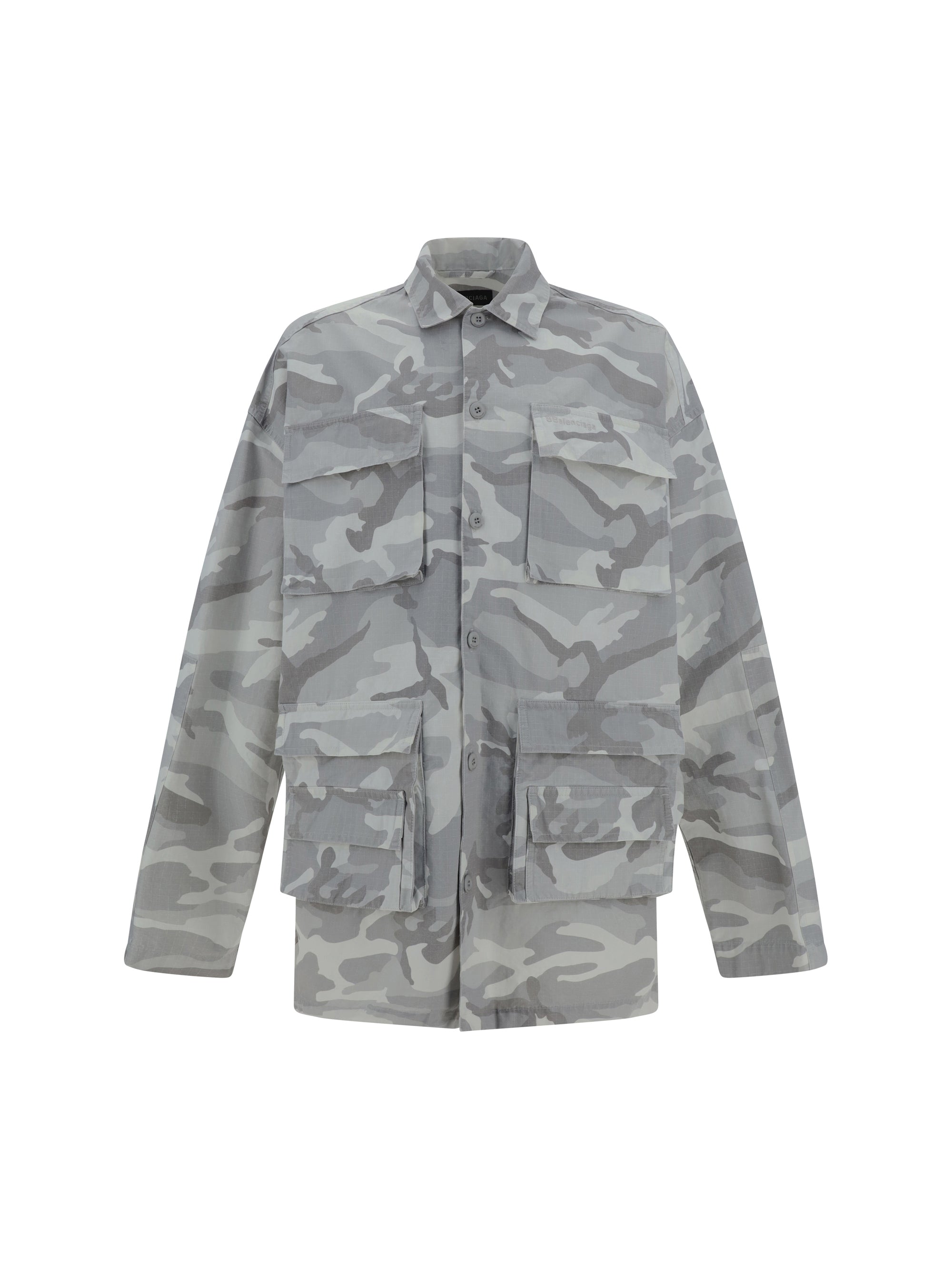 Shop Balenciaga Camicia Cargo