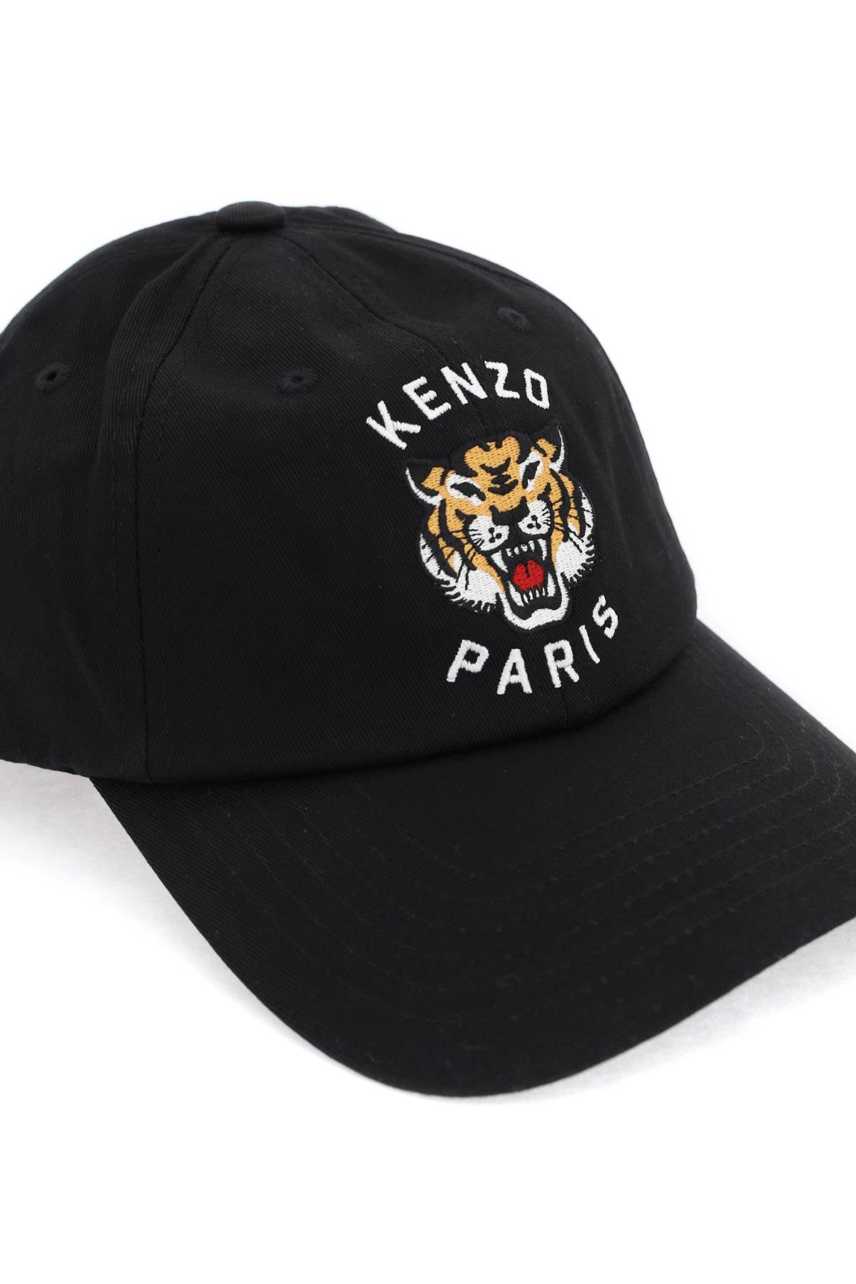 Shop Kenzo Cappello Baseball Lucky Tiger