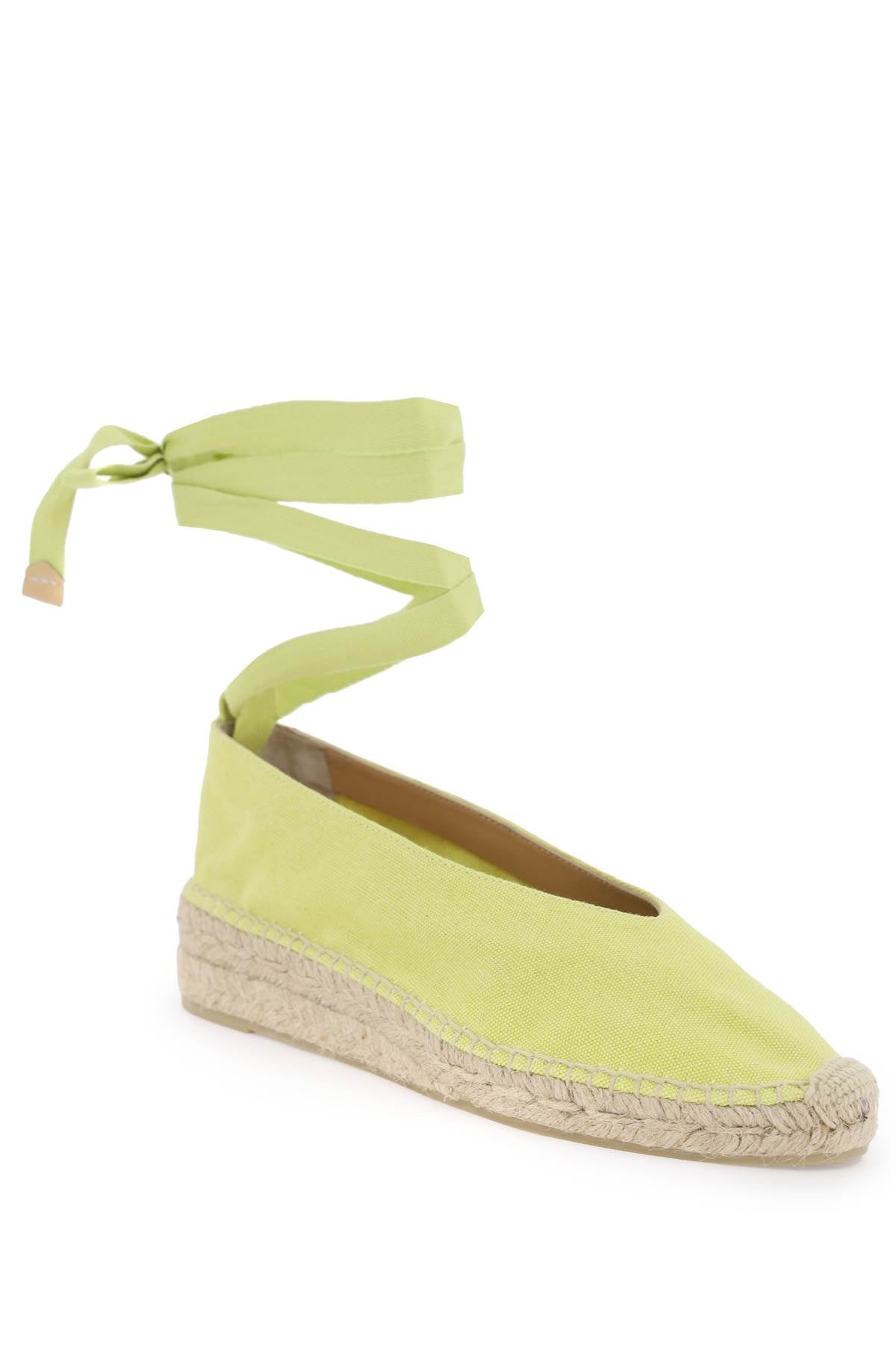 Shop Castaã±er Gea Ballet Flats Espadrilles