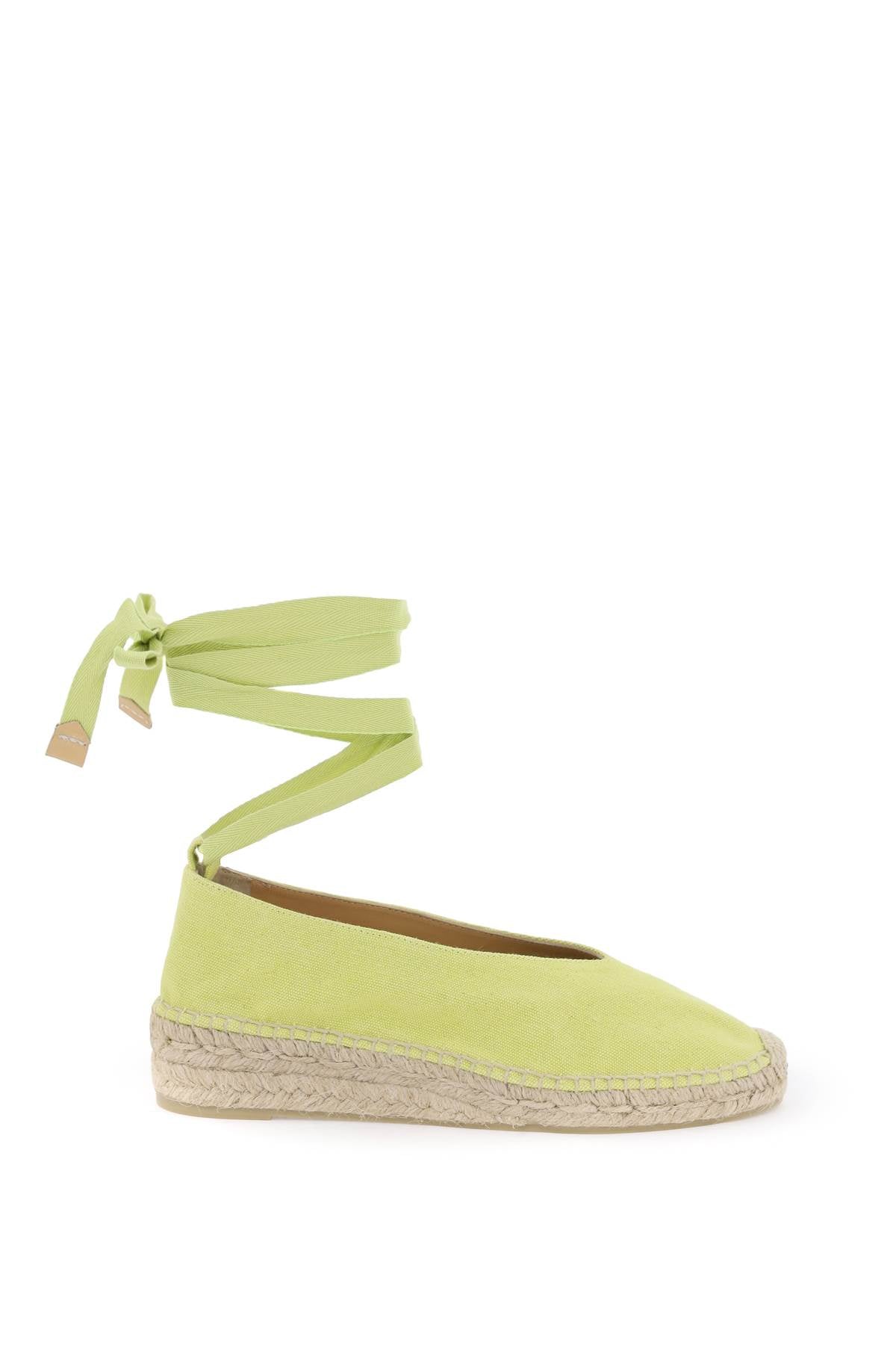 Shop Castaã±er Gea Ballet Flats Espadrilles