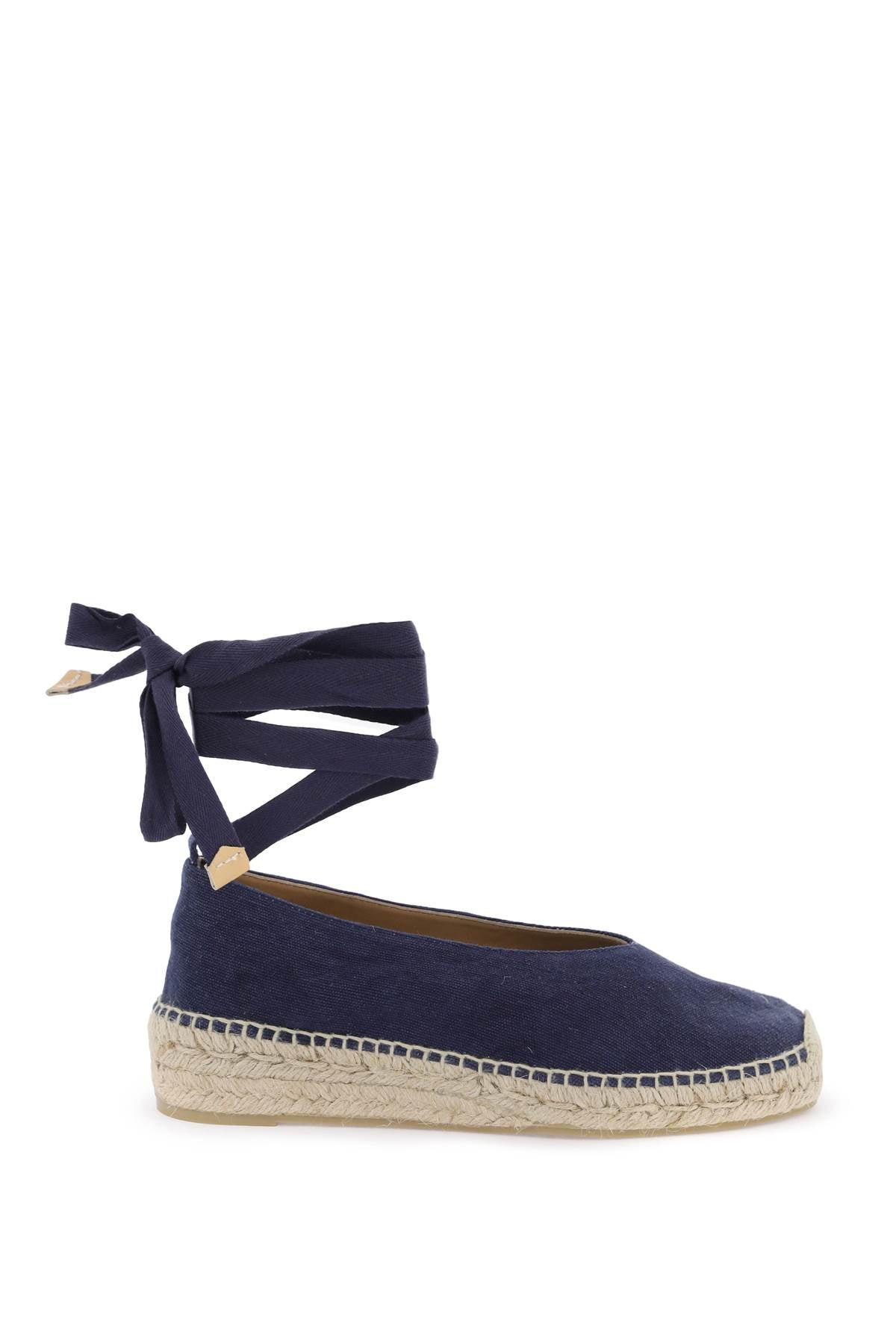 Shop Castaã±er Gea Ballet Flats Espadrilles