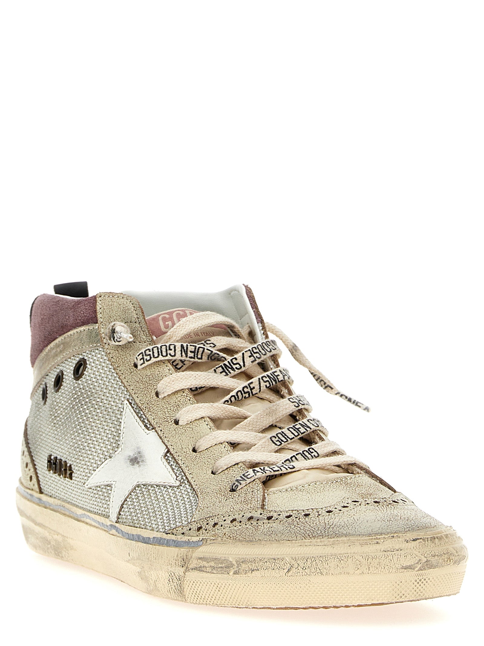 Shop Golden Goose Mid Star Sneakers Multicolor