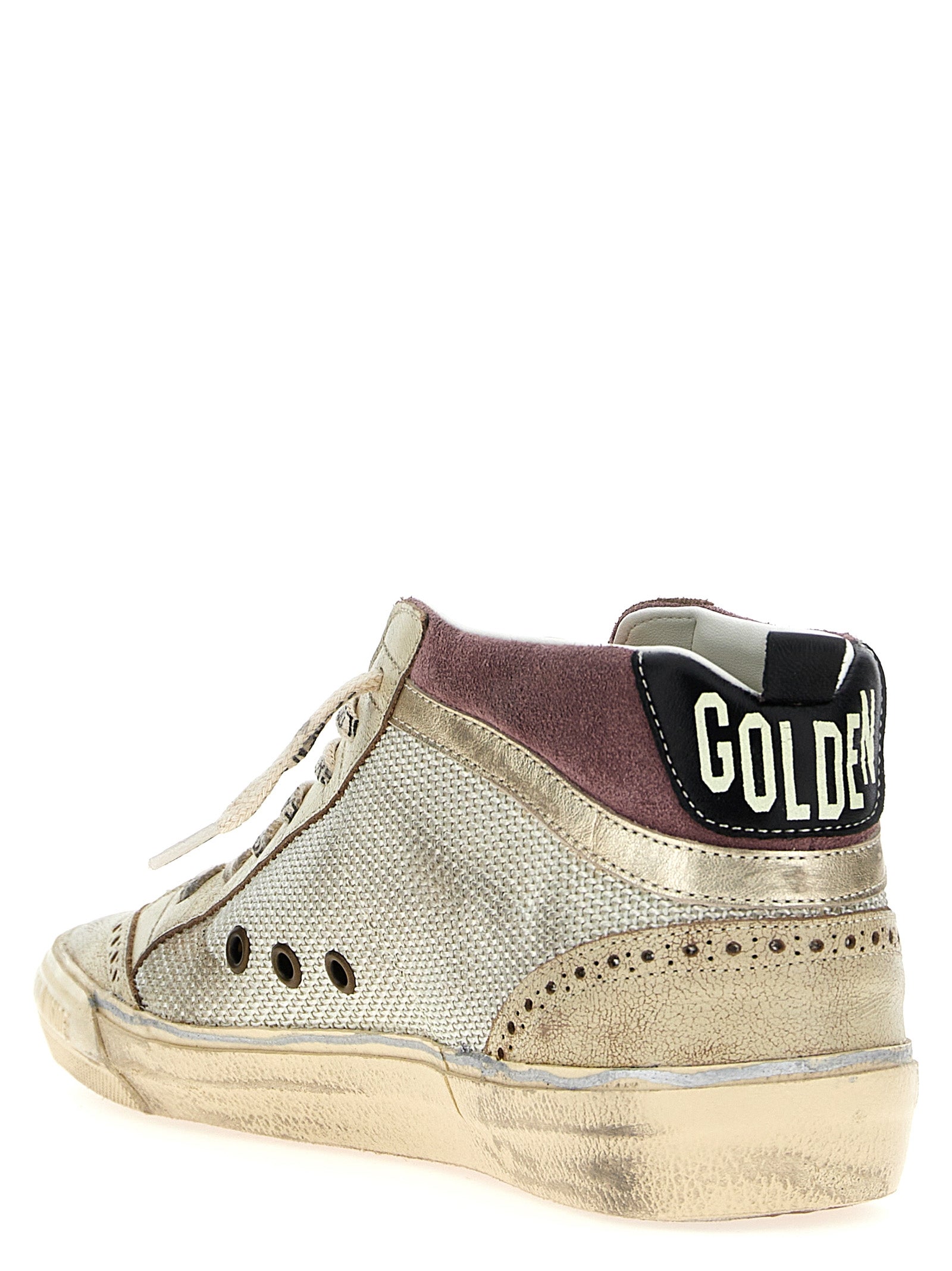 Shop Golden Goose Mid Star Sneakers Multicolor