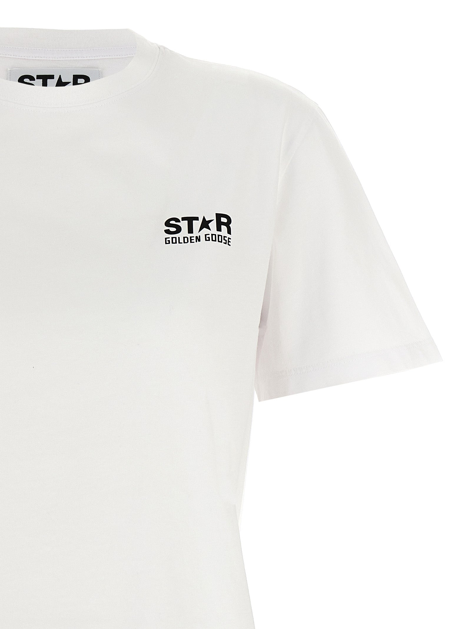 Shop Golden Goose Star T-shirt White/black
