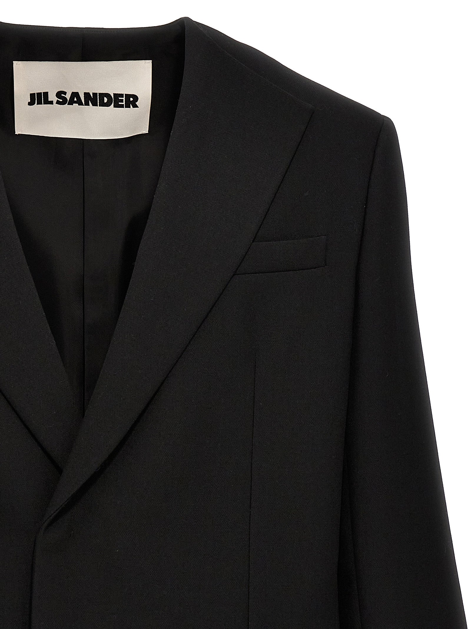 Shop Jil Sander 30 Blazer Black