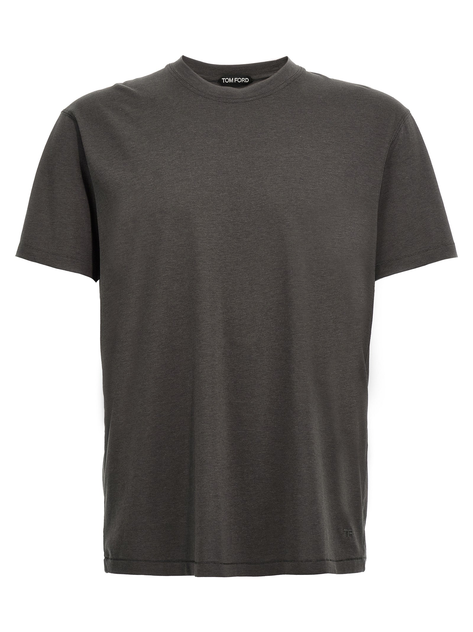 Tom Ford Basic T-shirt In Gray