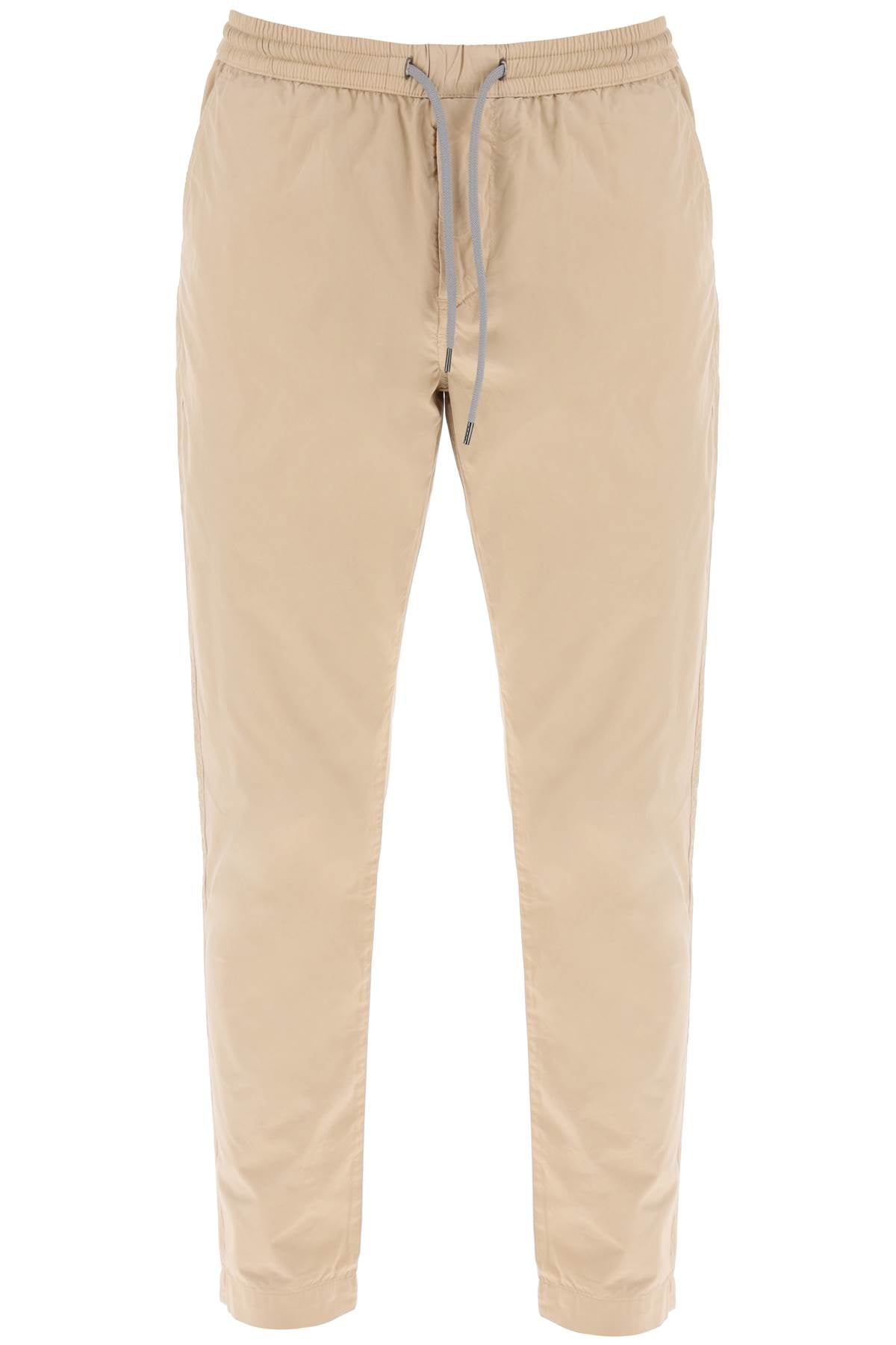 Shop Ps By Paul Smith Pantaloni In Leggero Cotone Biologico