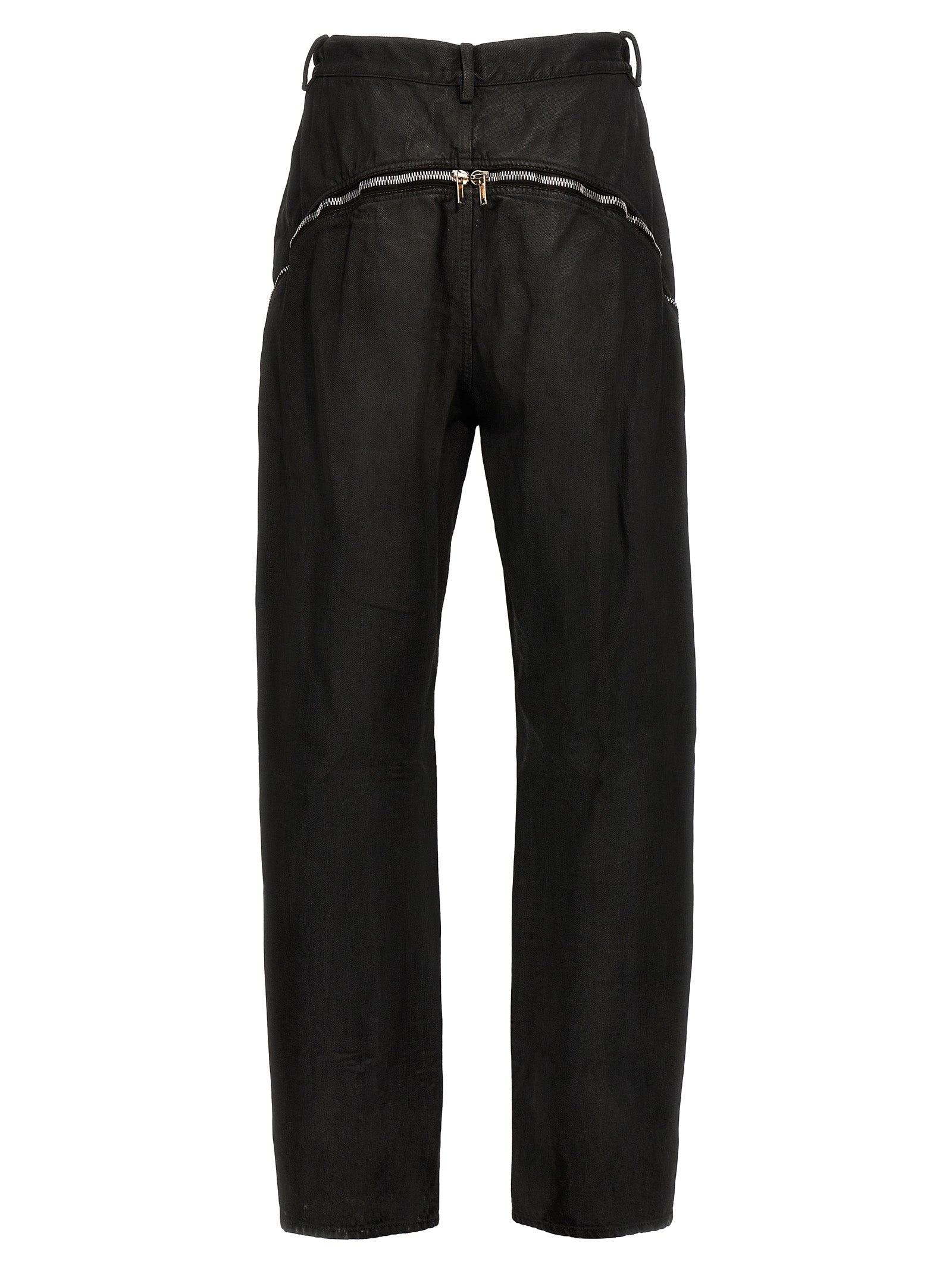 Shop Rick Owens Bolan Banana Jeans Black