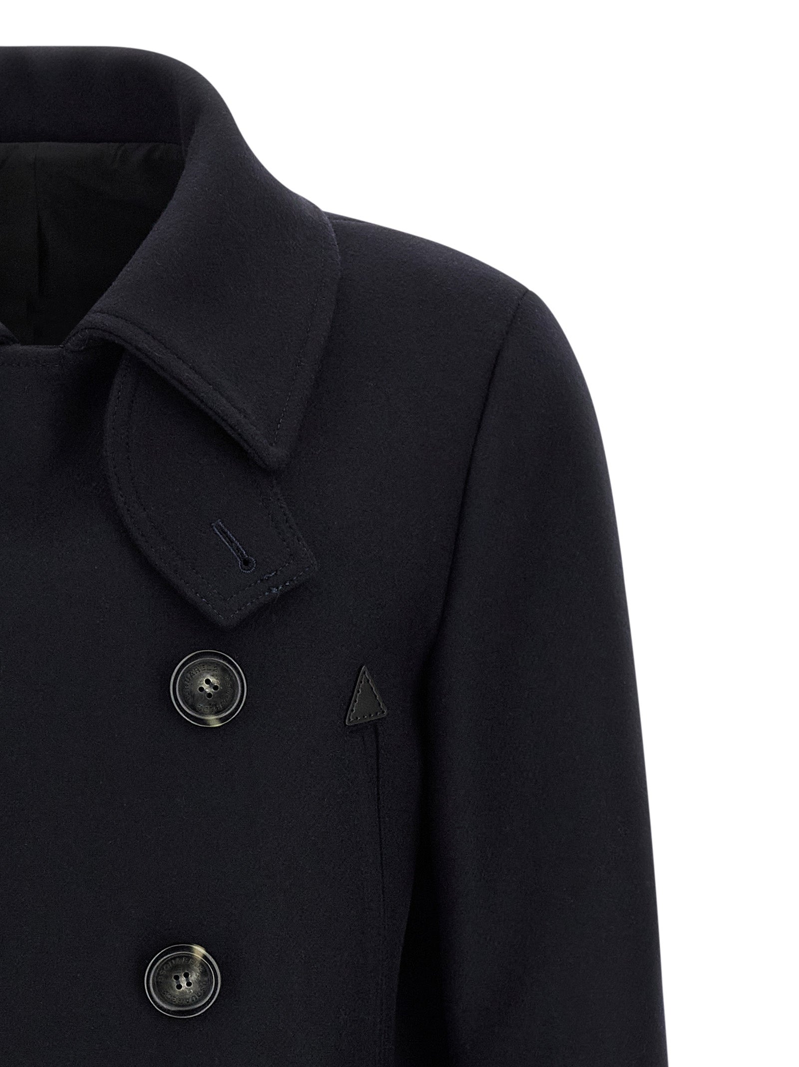 Dsquared2 Wool Coat Coats And Trench Coats Blue In Blue