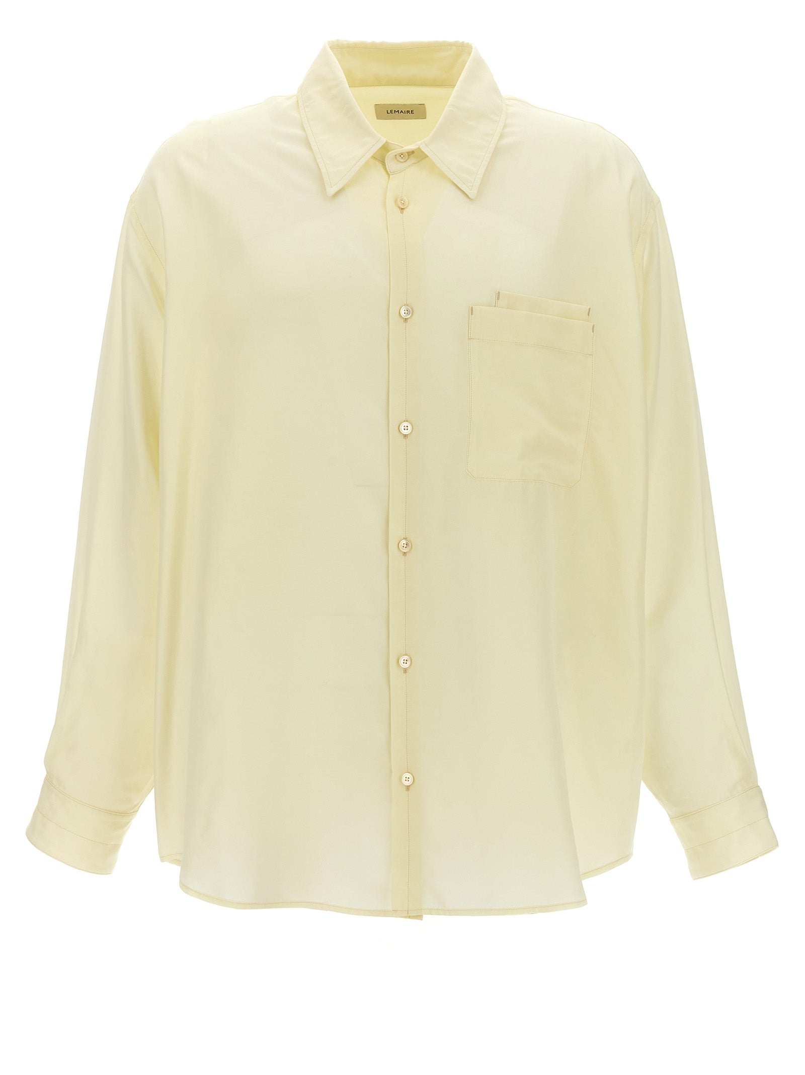 Shop Lemaire Double Pocket Shirt, Blouse White