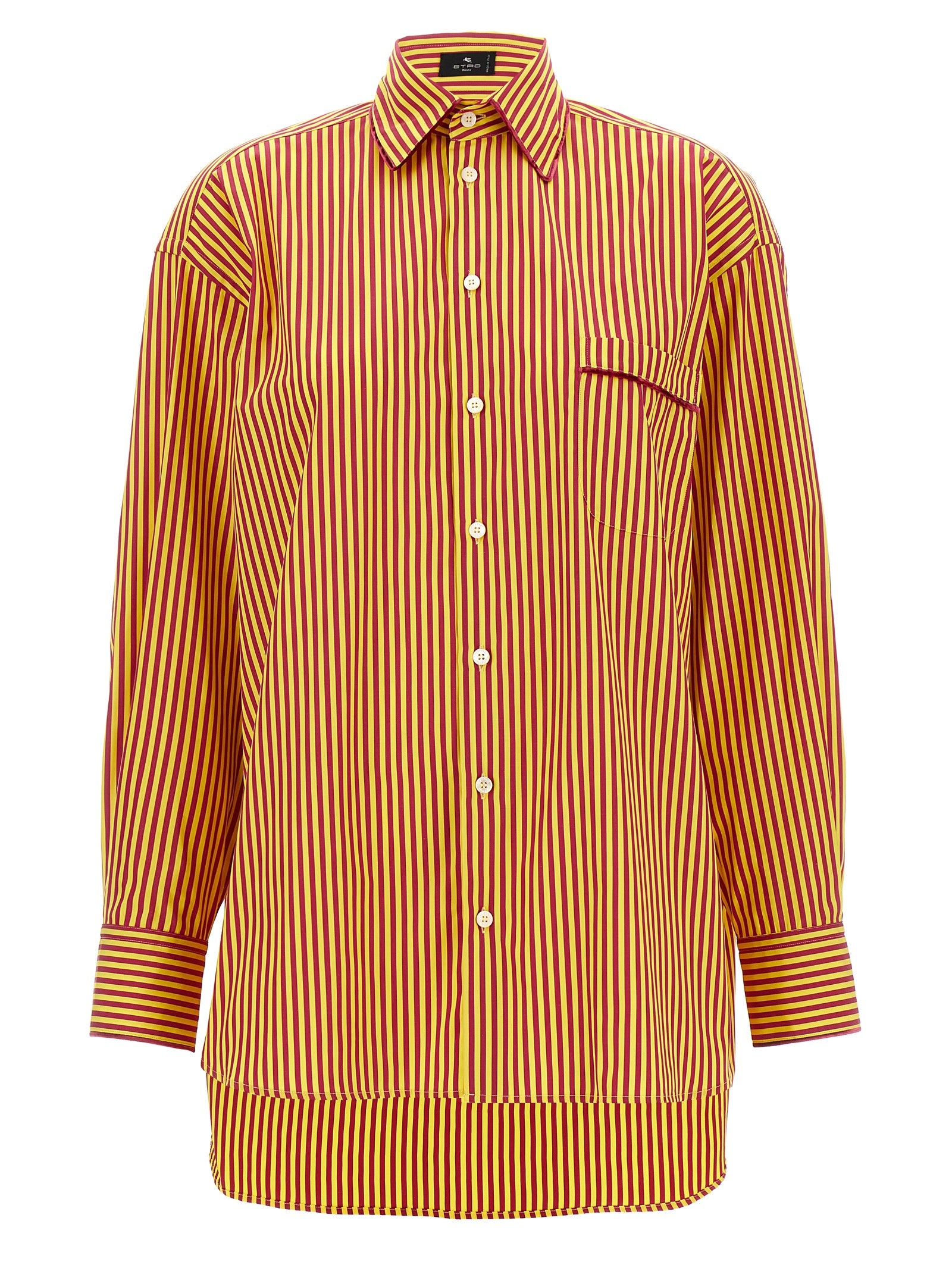 Shop Etro Striped Shirt Shirt, Blouse Multicolor