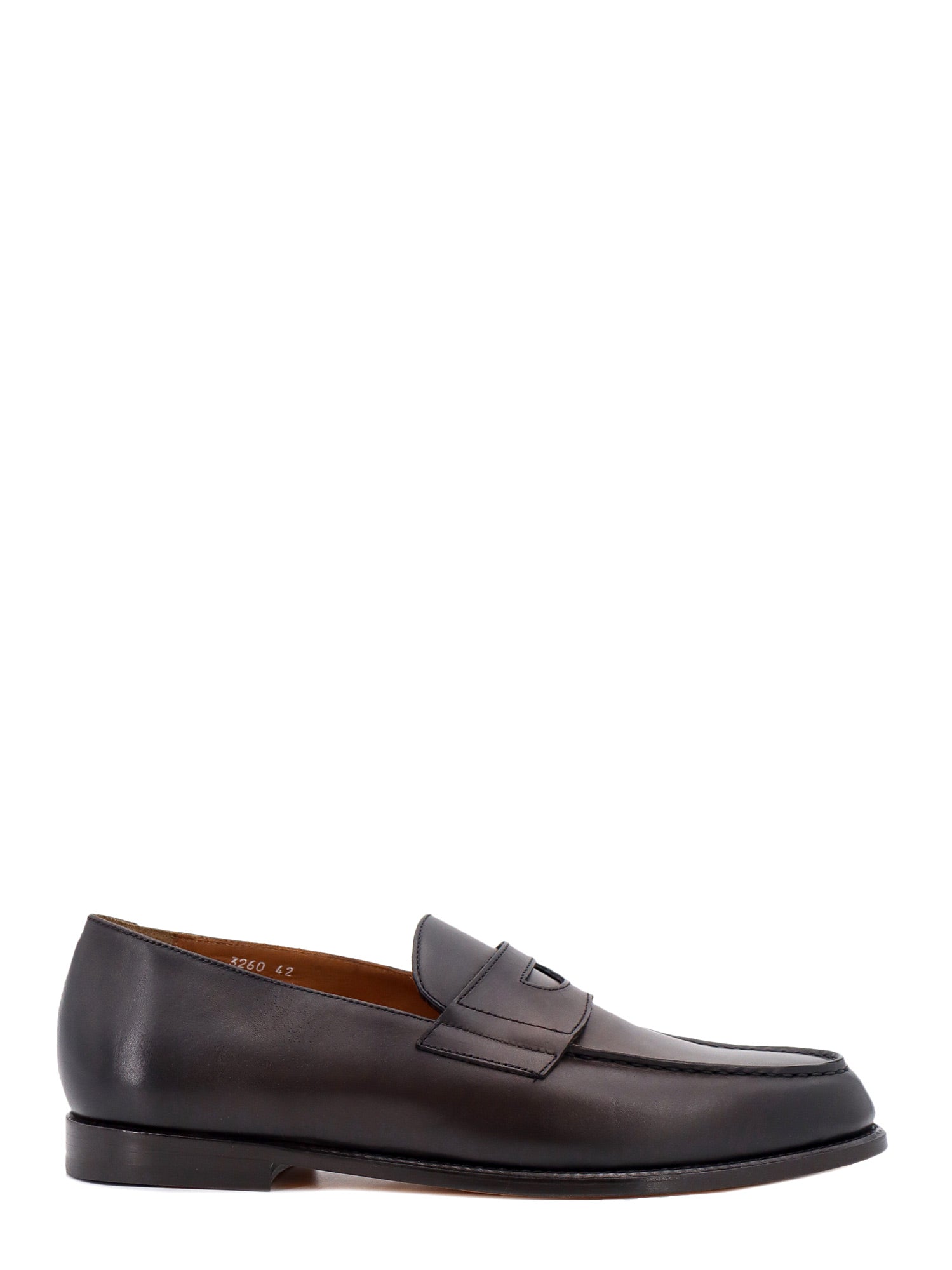 Shop Doucal's Leather Loafer