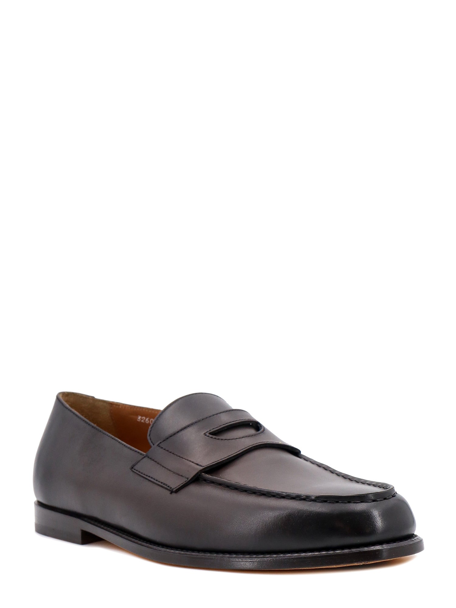 Shop Doucal's Leather Loafer