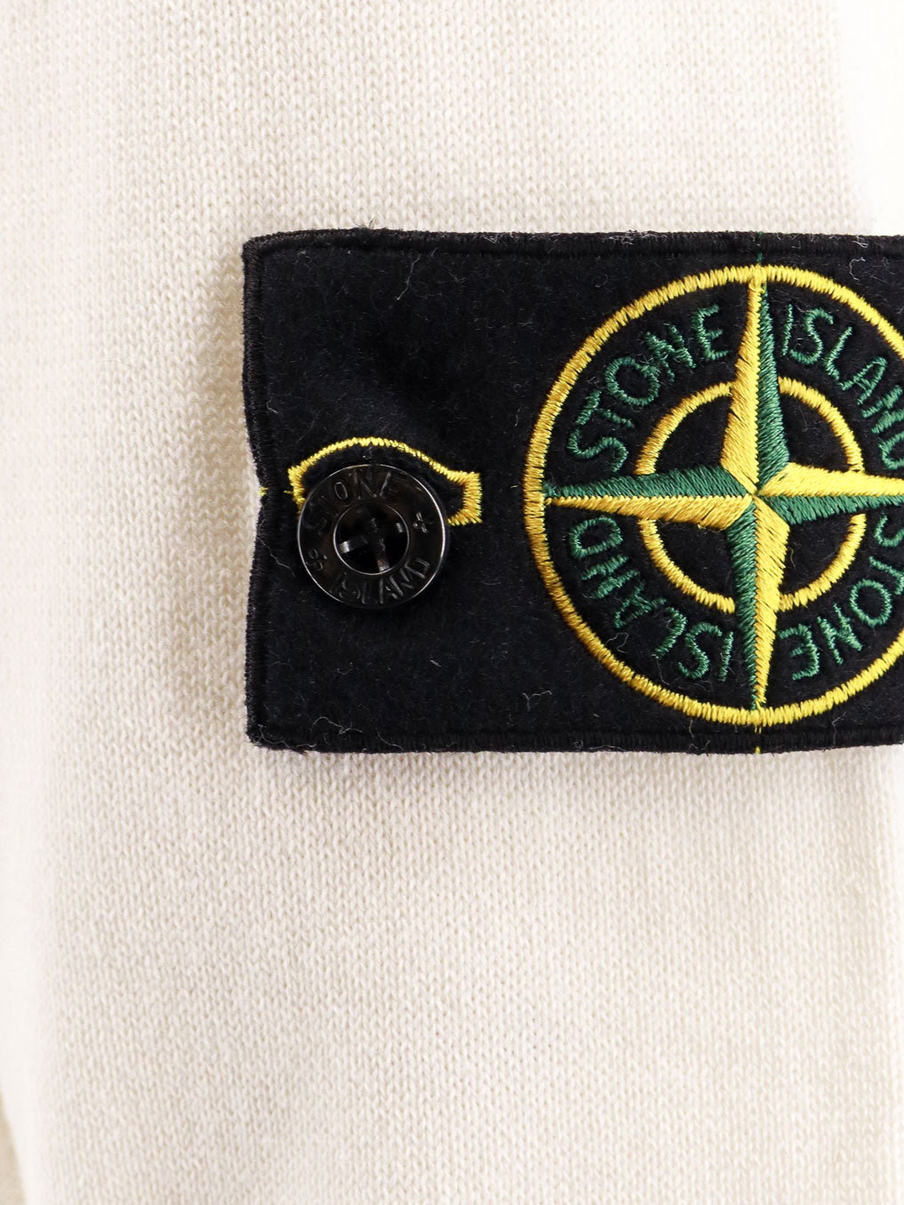 Shop Stone Island Badge Logo Sweater