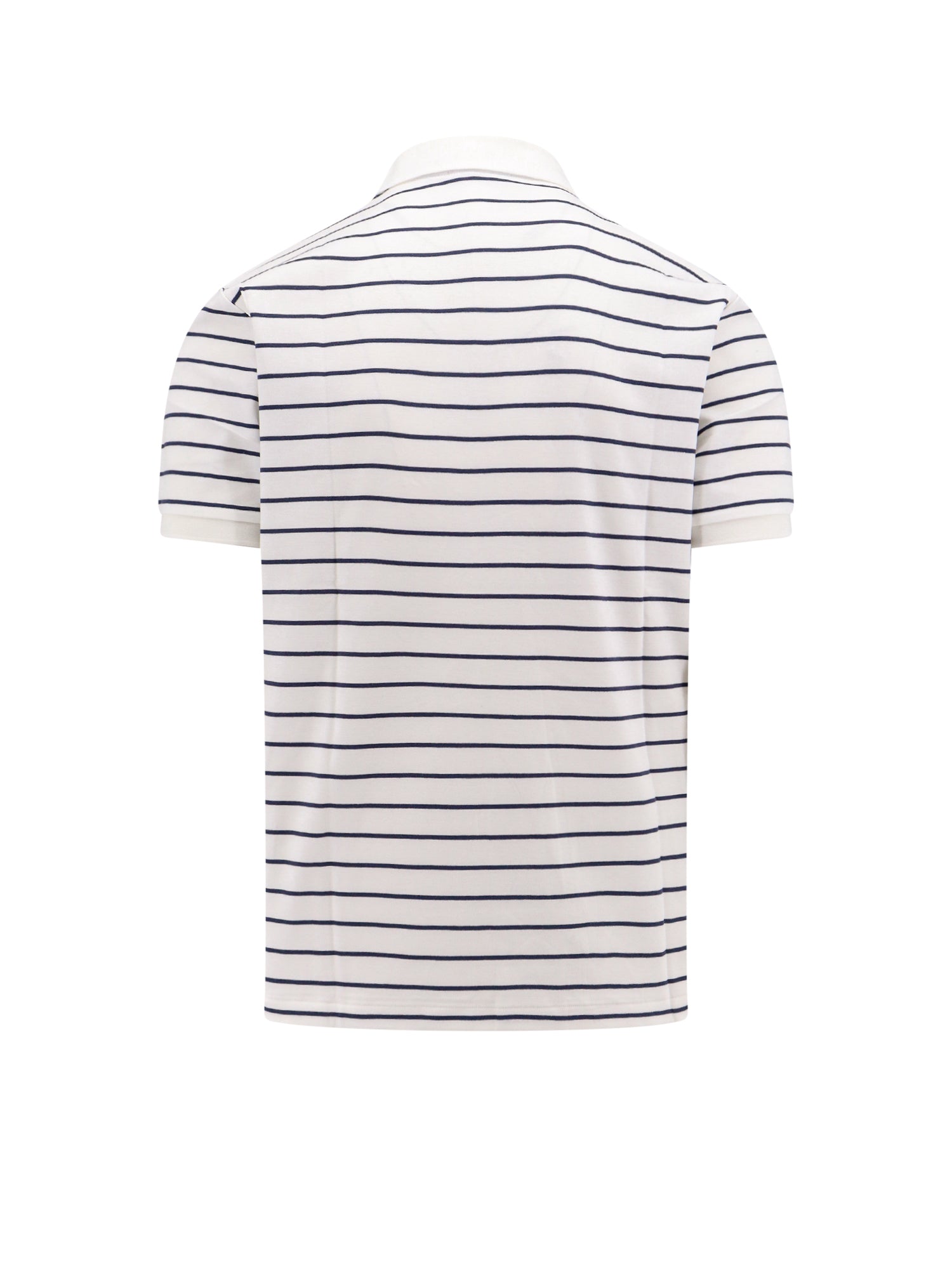 Shop Polo Ralph Lauren Striped Cotton Polo Shirt