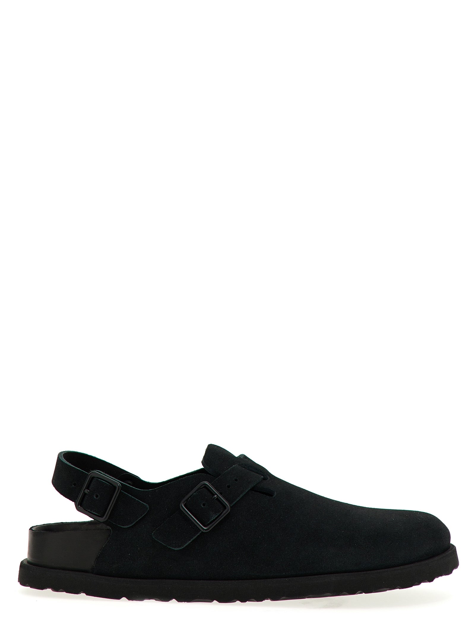 Shop Birkenstock 1774 Tokio Ii Vl Flat Shoes Black