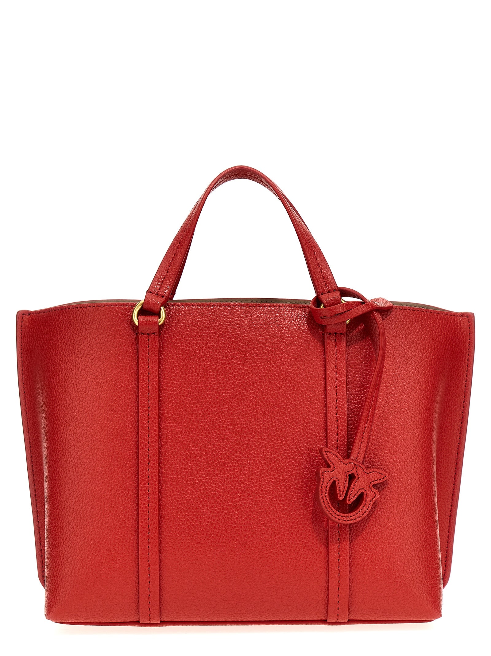 Shop Pinko Classic Tote Bag Red