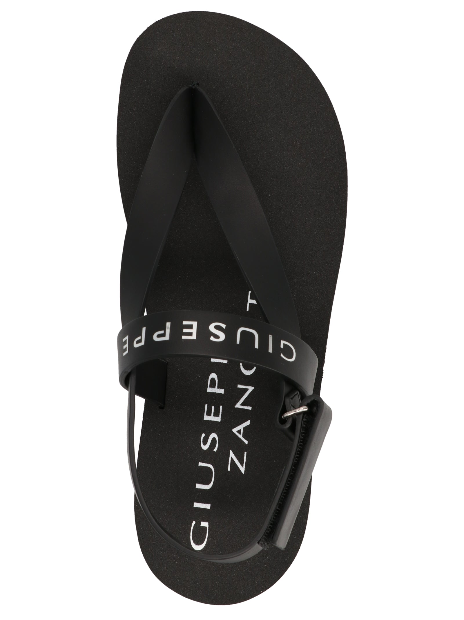 Shop Giuseppe Zanotti Sandiego Sandals Black