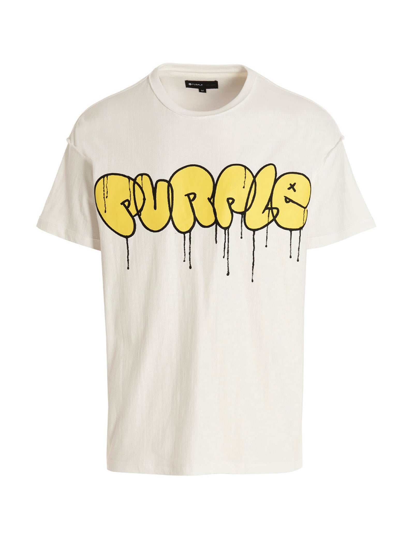 PURPLE Men's Textured Jersey Inside Out T-Shirt