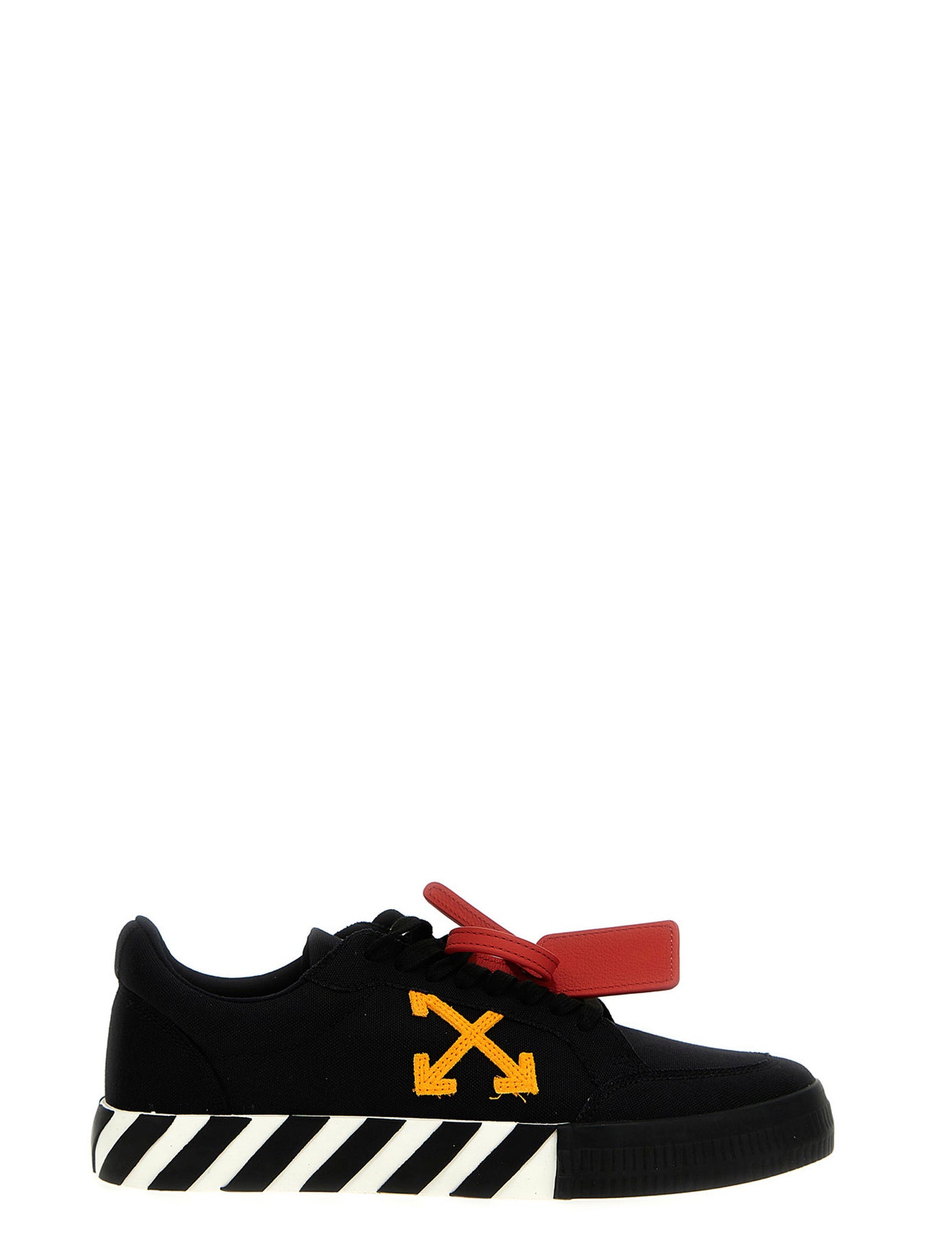 Off-White c/o Virgil Abloh Arrow Low-top Neon Canvas Sneakers in