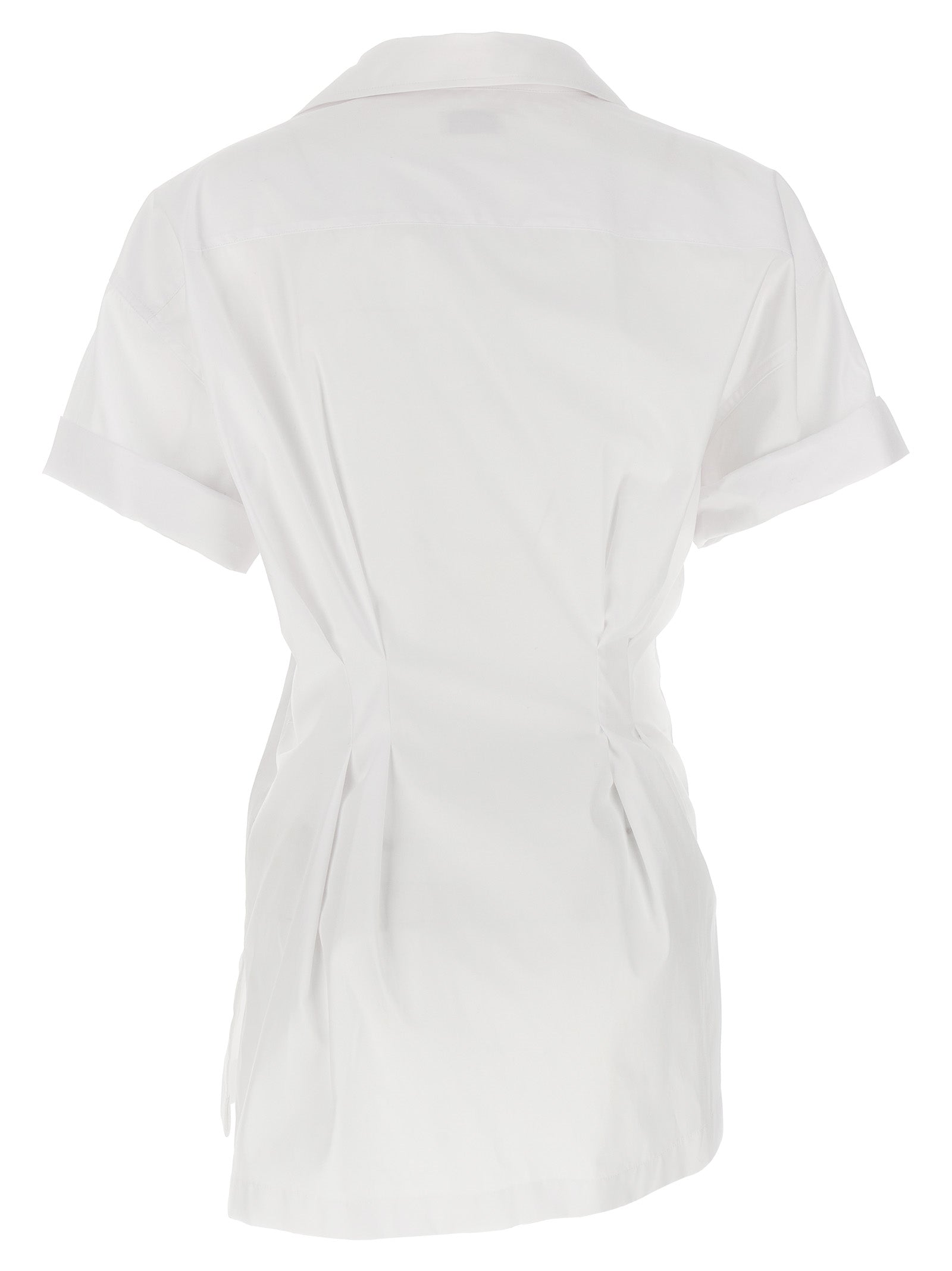 Shop Dries Van Noten Click Shirt, Blouse White