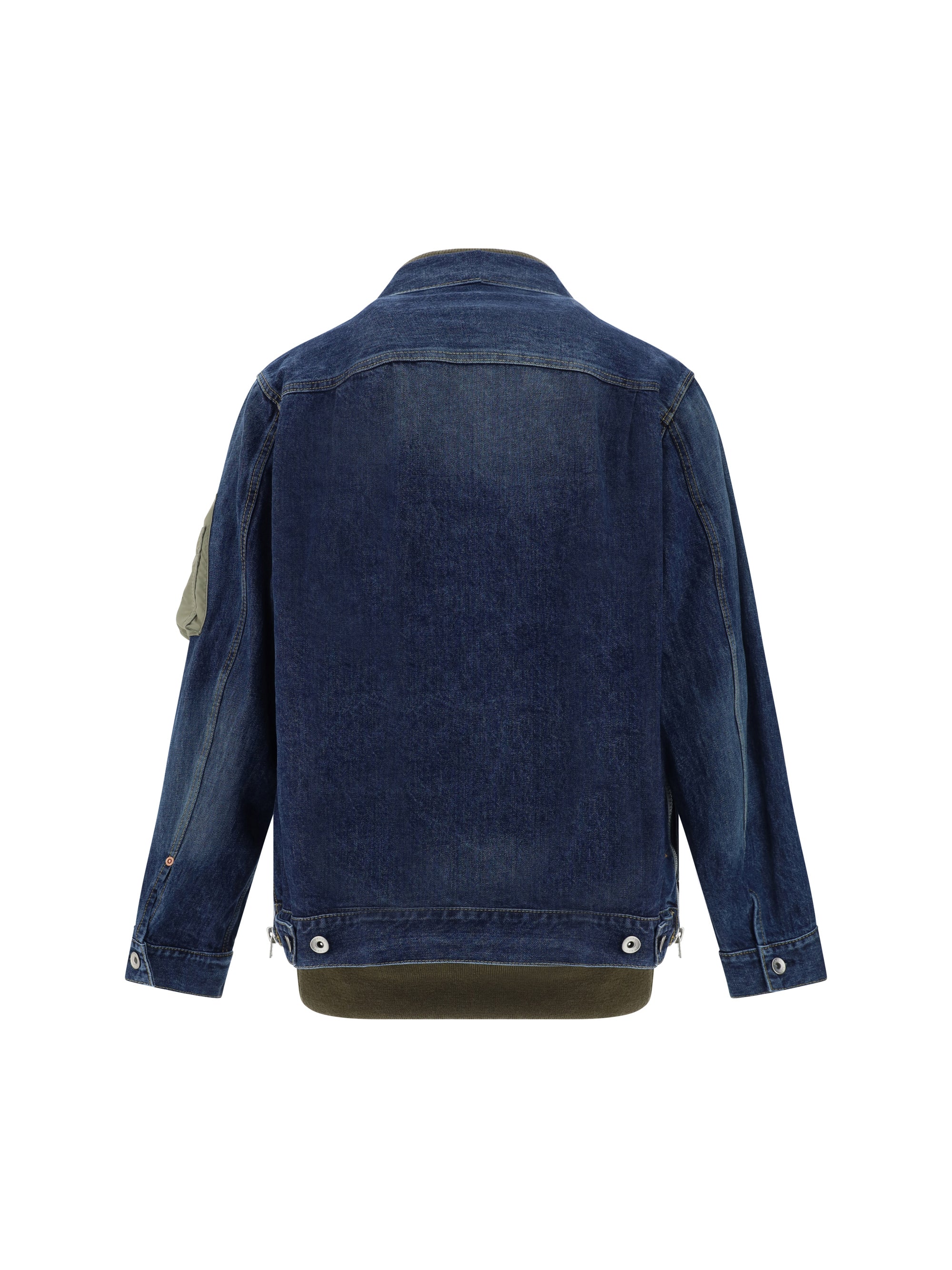 Shop Sacai Denim Blouson