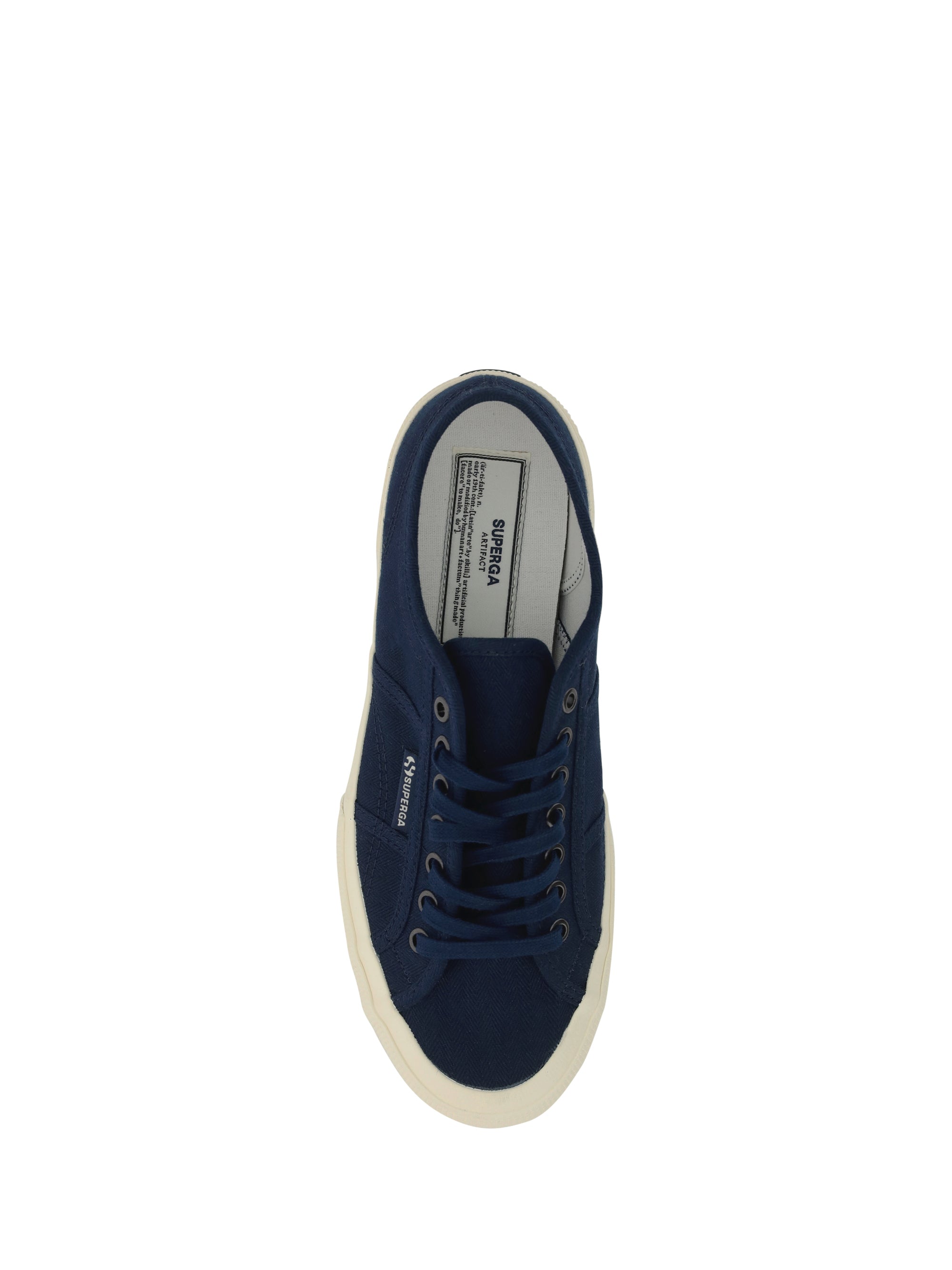 Shop Superga Sneakers Artifact Herringbone