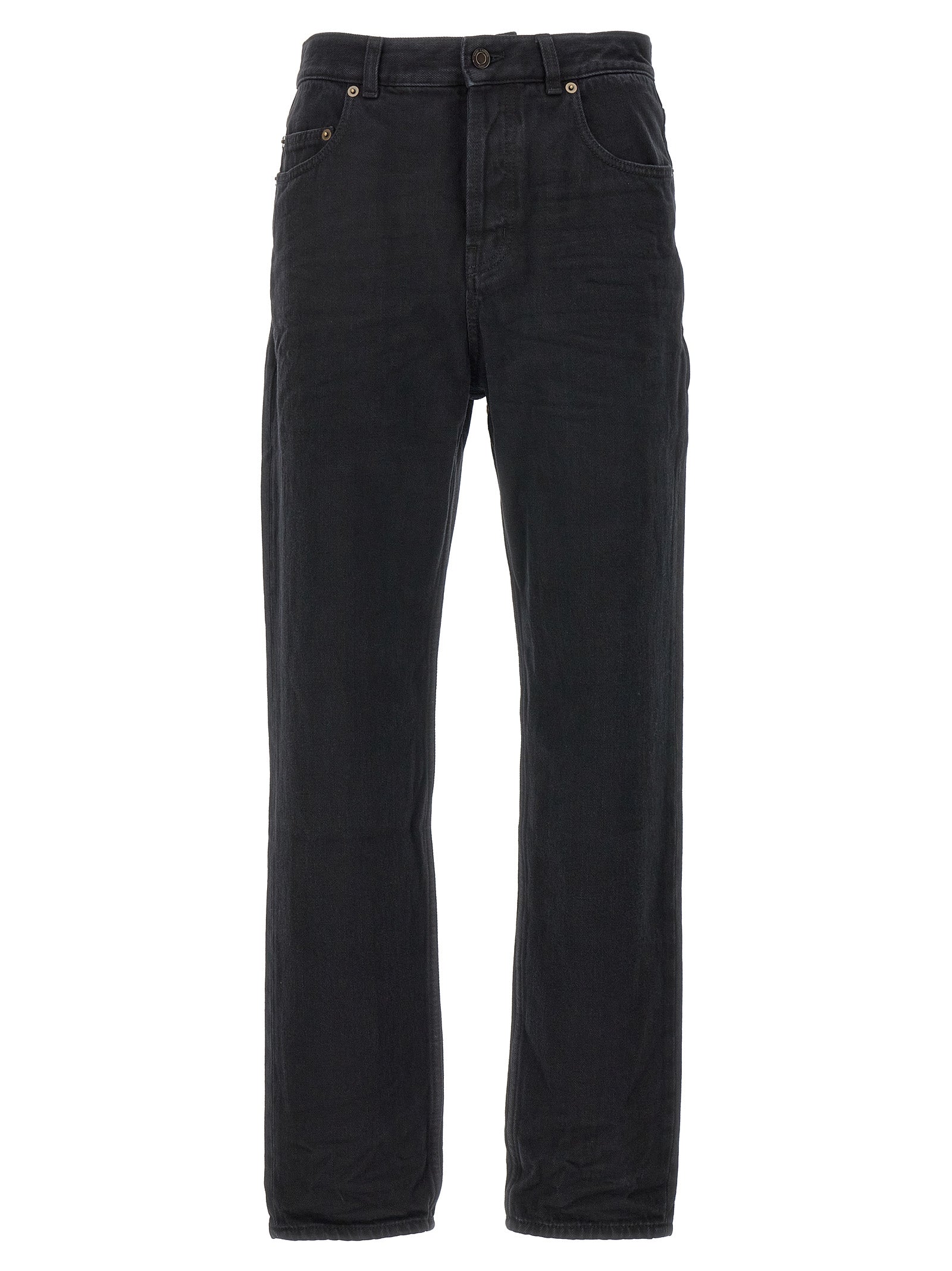 Shop Saint Laurent Vanessa Jeans Black