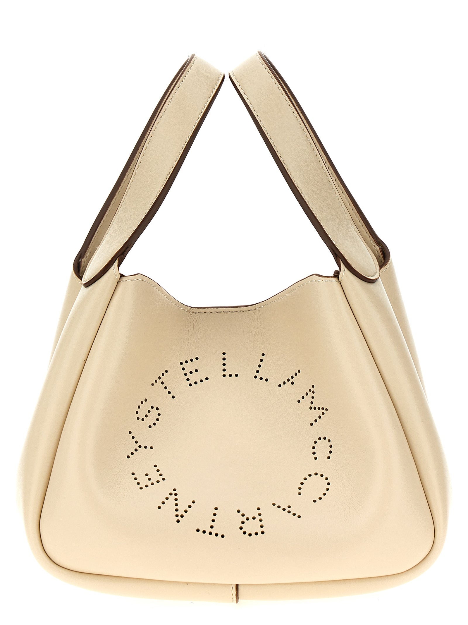 Shop Stella Mccartney Logo Hand Bags White