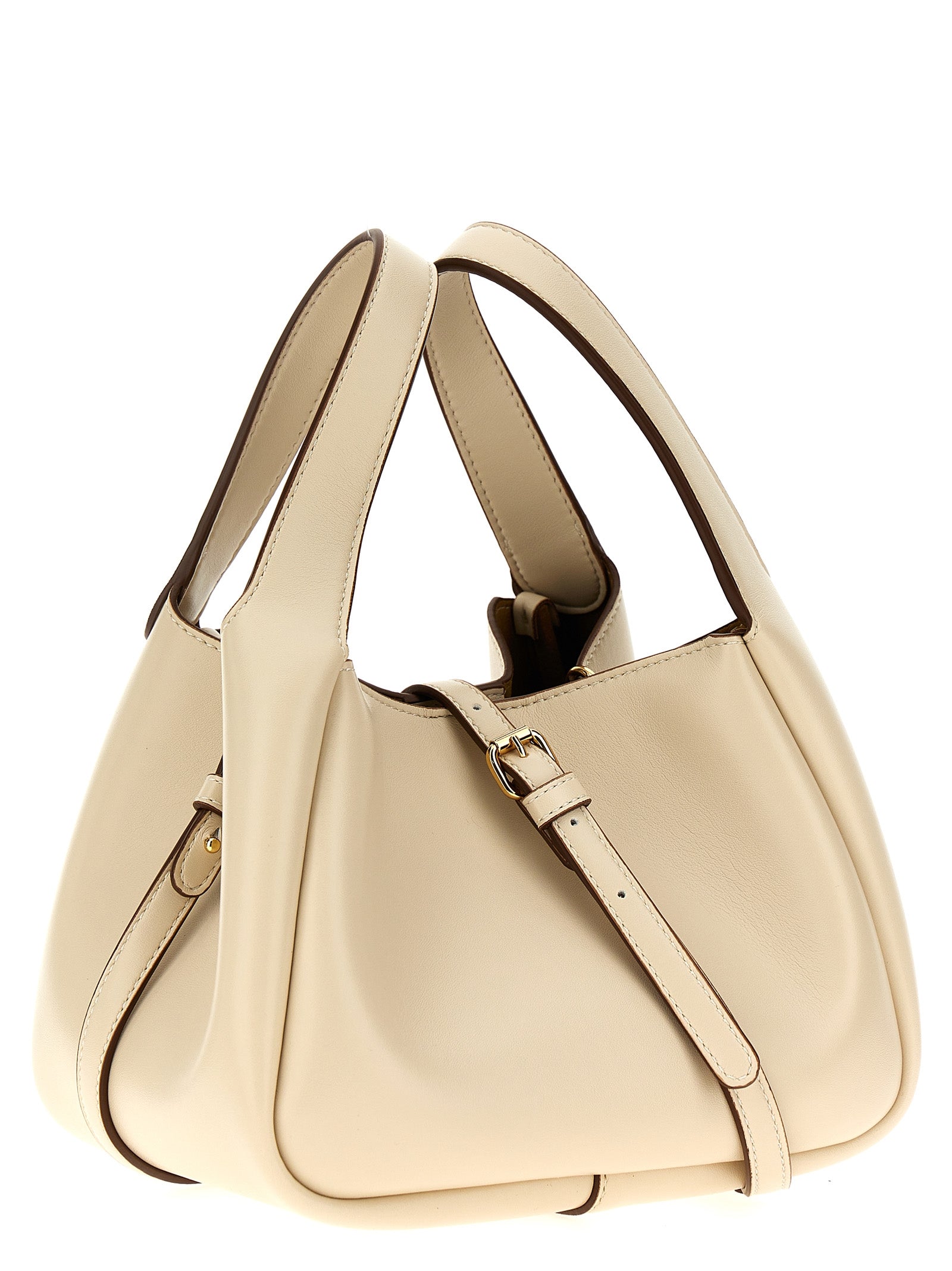 Shop Stella Mccartney Logo Hand Bags White