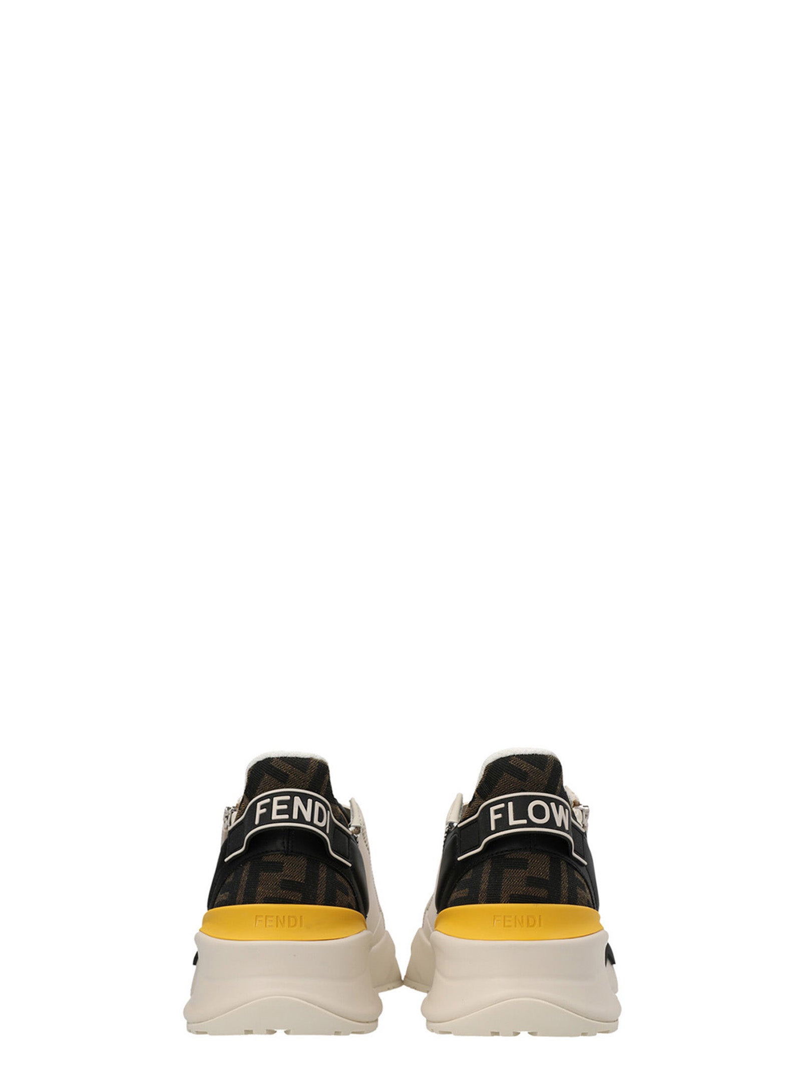 Shop Fendi Flow Sneakers Multicolor