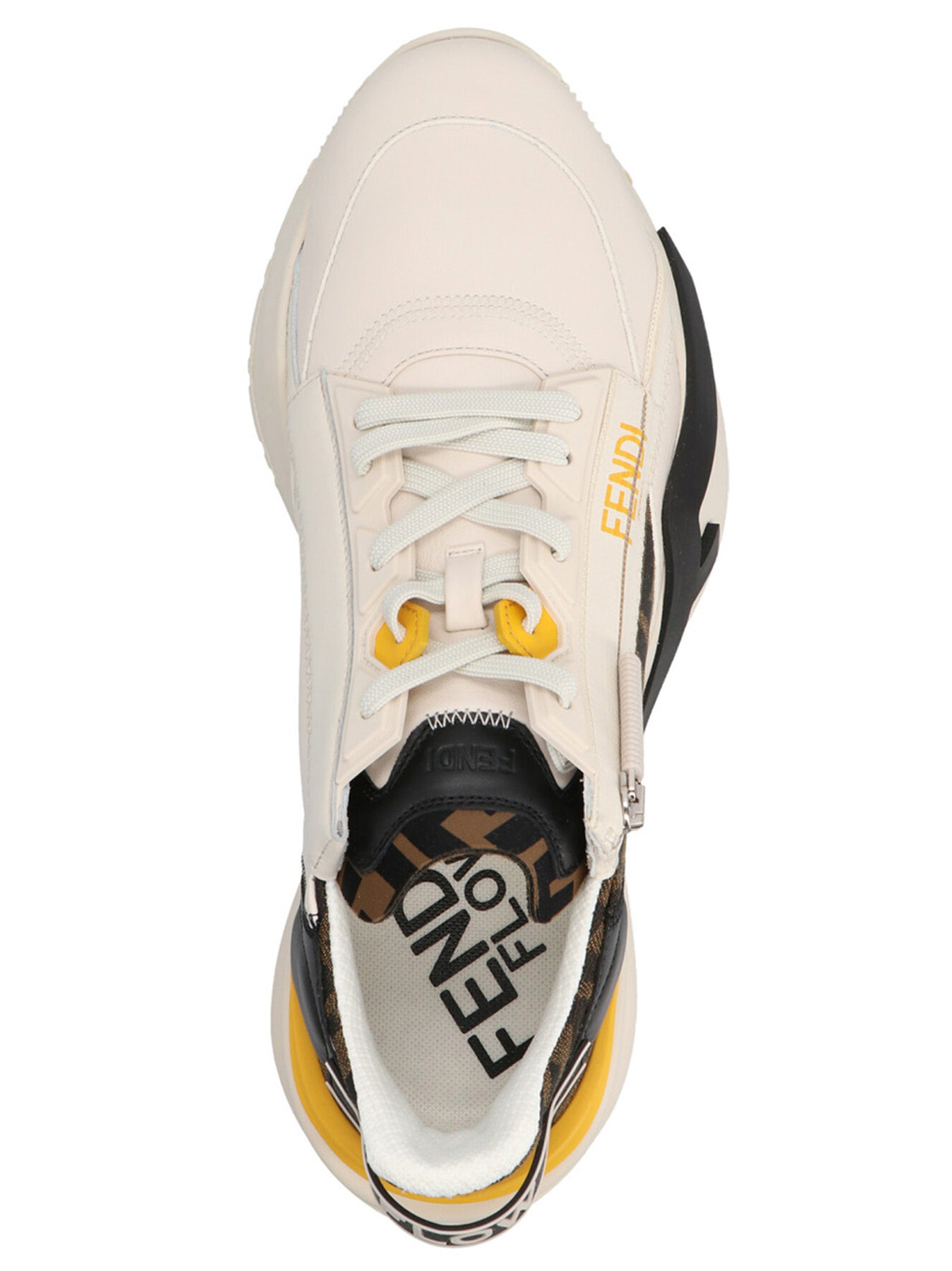 Shop Fendi Flow Sneakers Multicolor