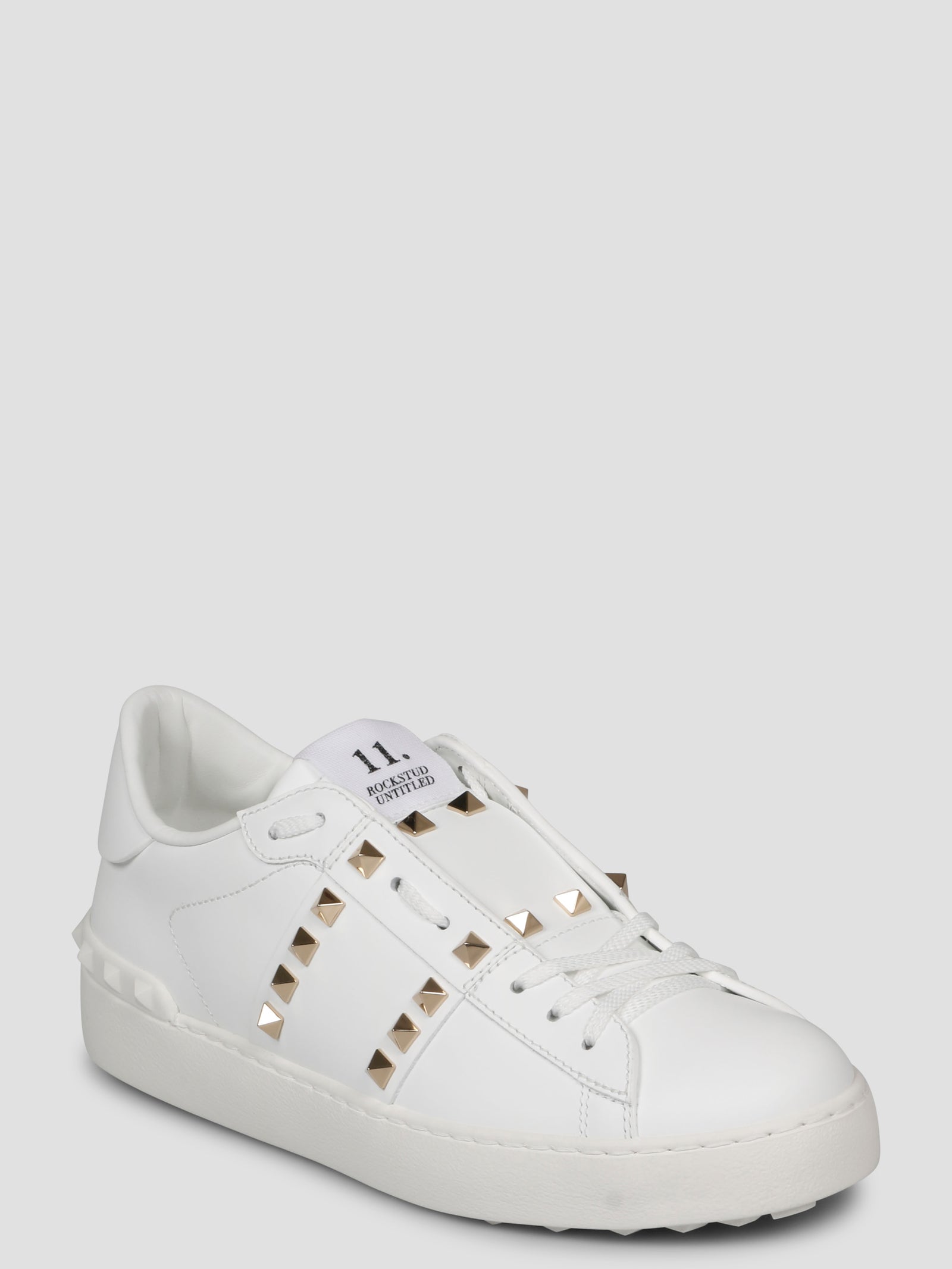 Shop Valentino Rockstud Untitled Sneakers