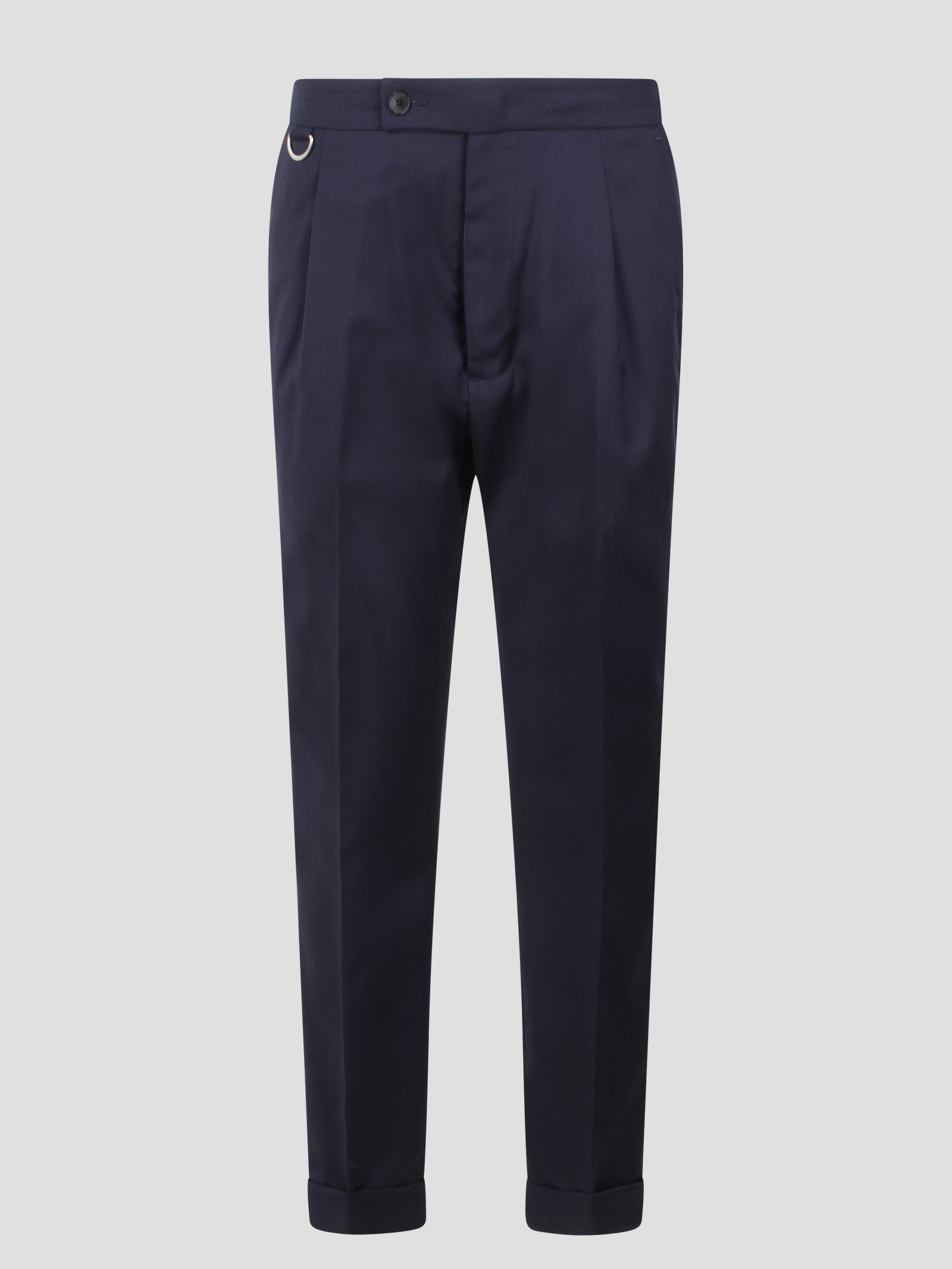 Shop Low Brand Riviera Elastic Tropical Wool Trousers