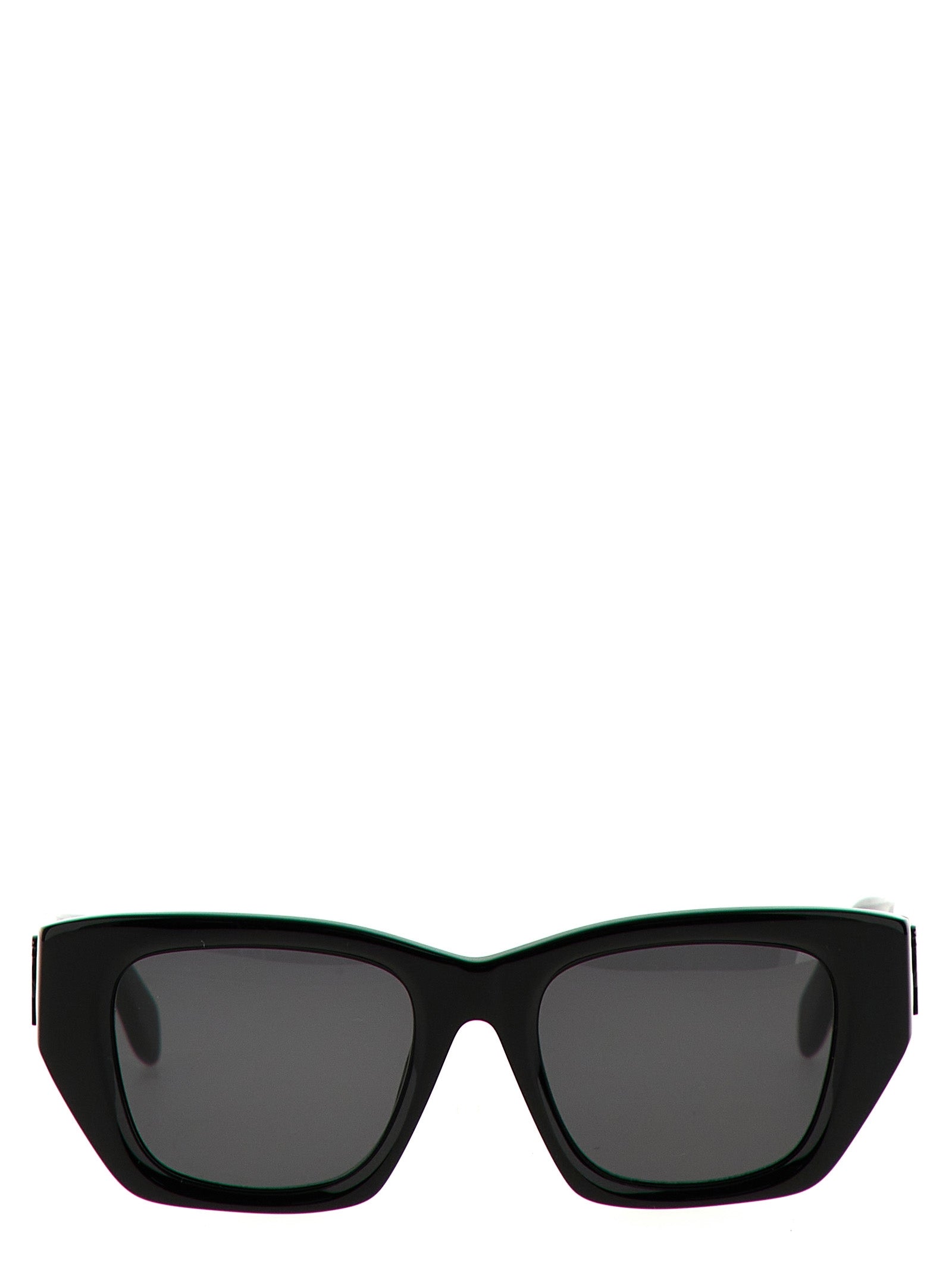 Shop Palm Angels Hinkley Sunglasses Black