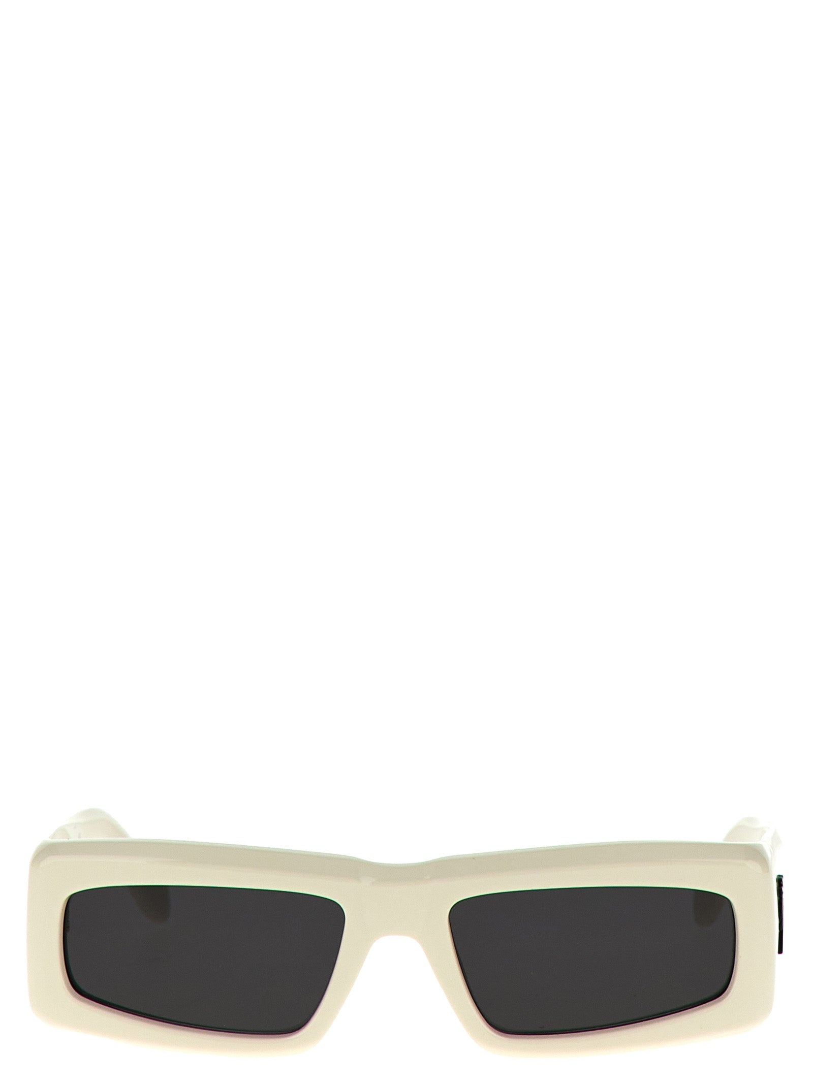 Shop Palm Angels Yreka Sunglasses White