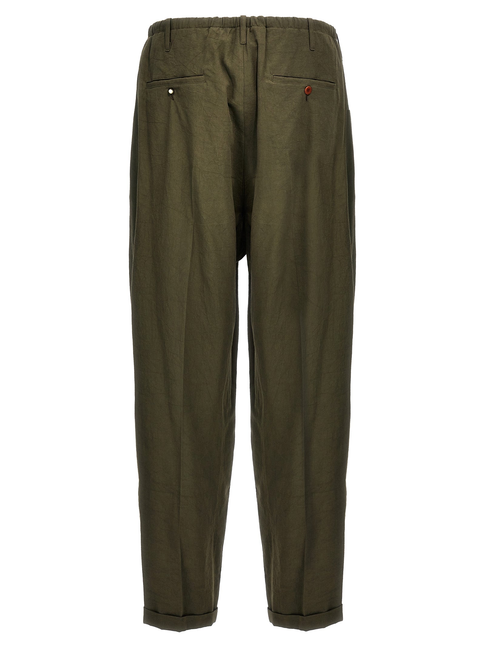 Shop Magliano New People Pants Green