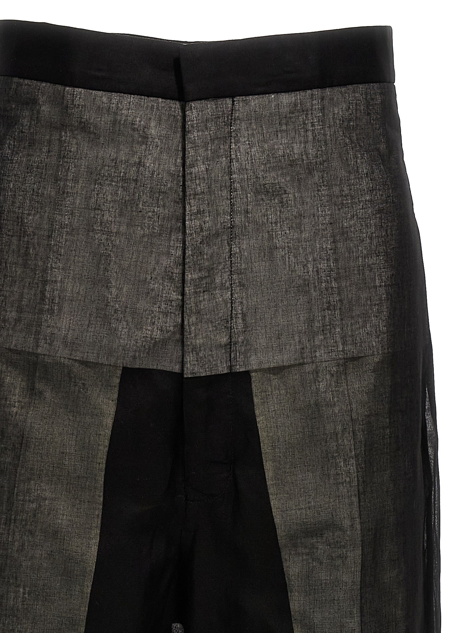 Shop Rick Owens Dirt Bolan Pants Black