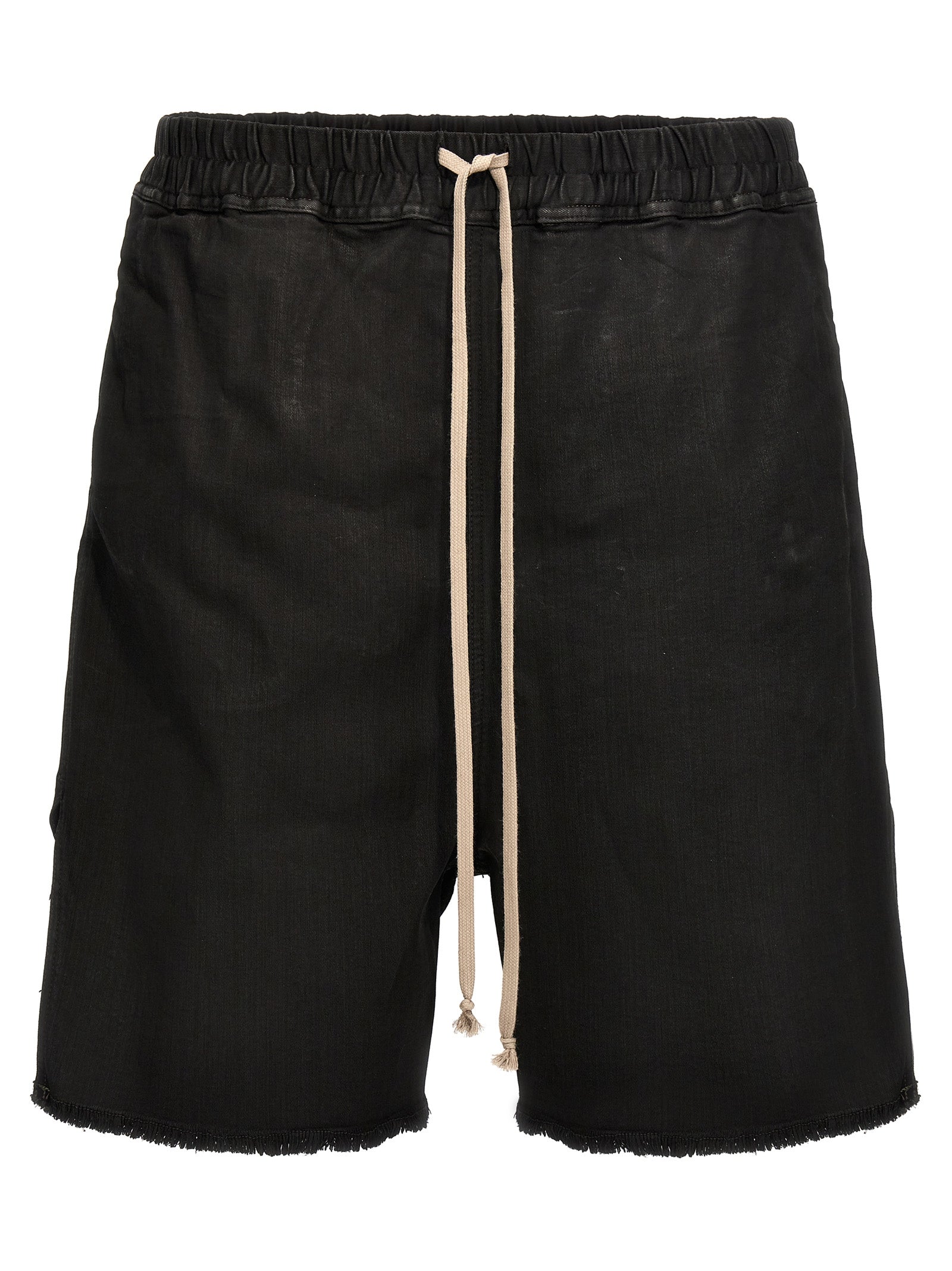 Shop Rick Owens Long Boxers Bermuda, Short Black