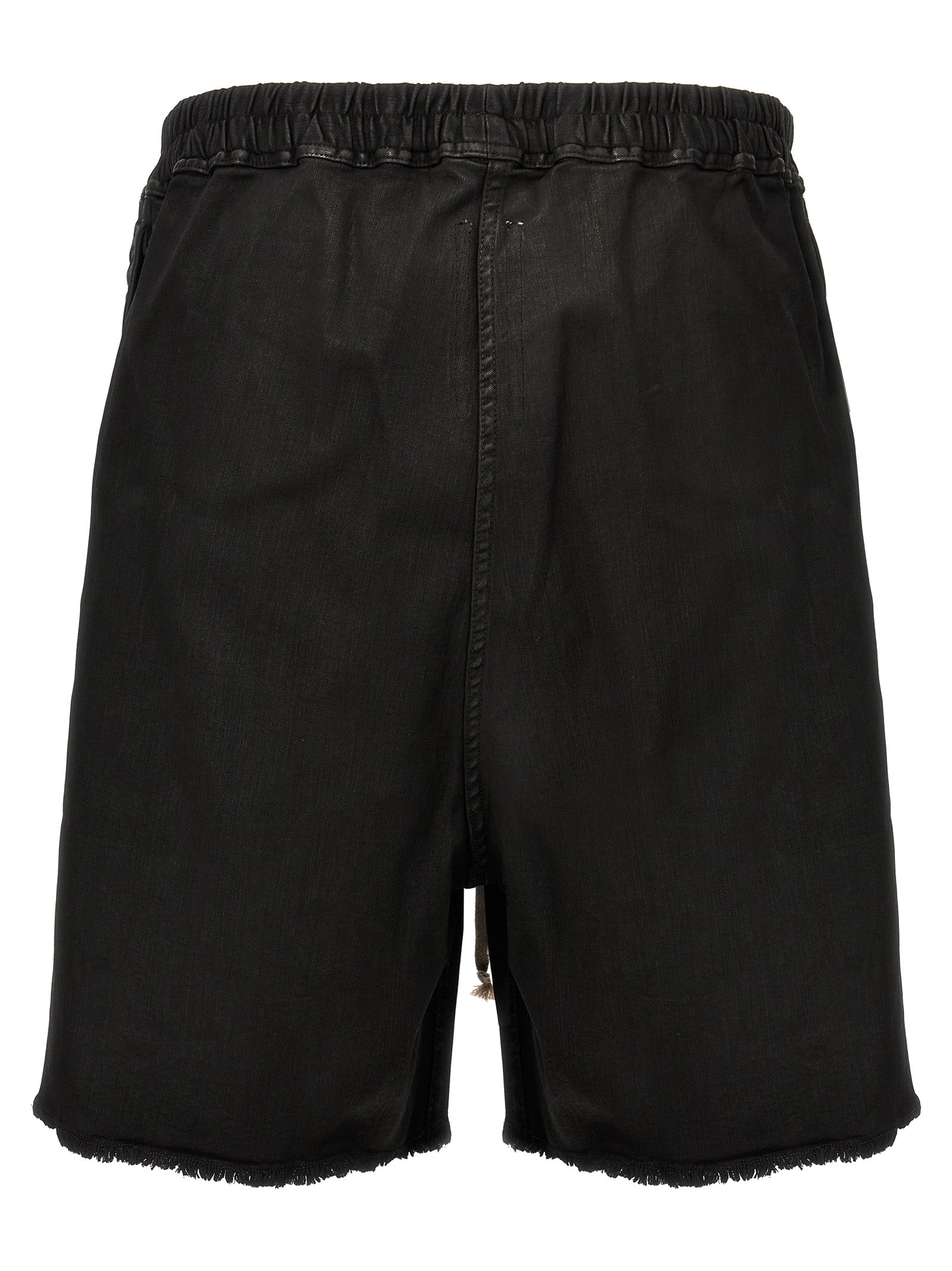 Shop Rick Owens Long Boxers Bermuda, Short Black