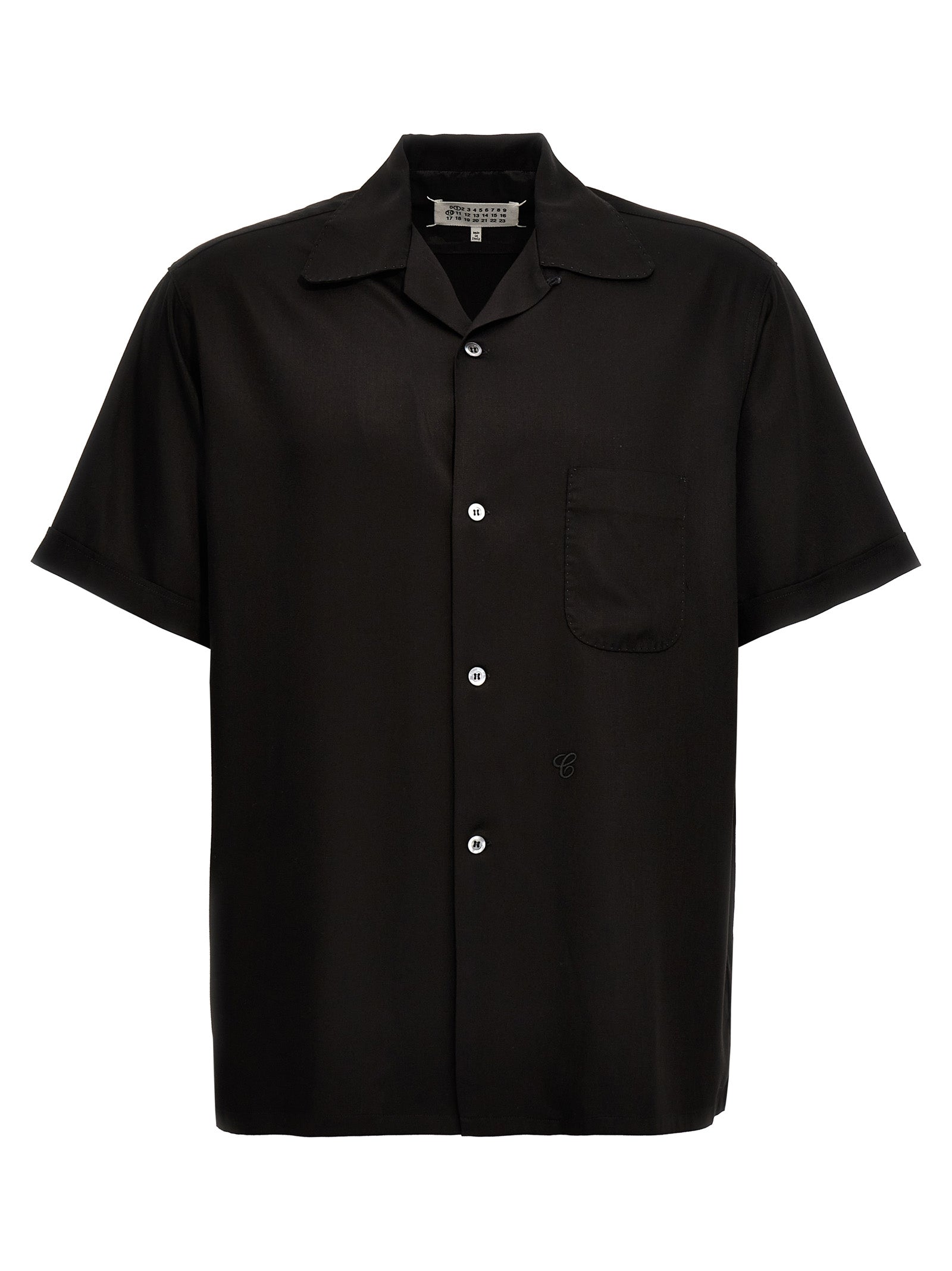 Shop Maison Margiela C Shirt, Blouse Black