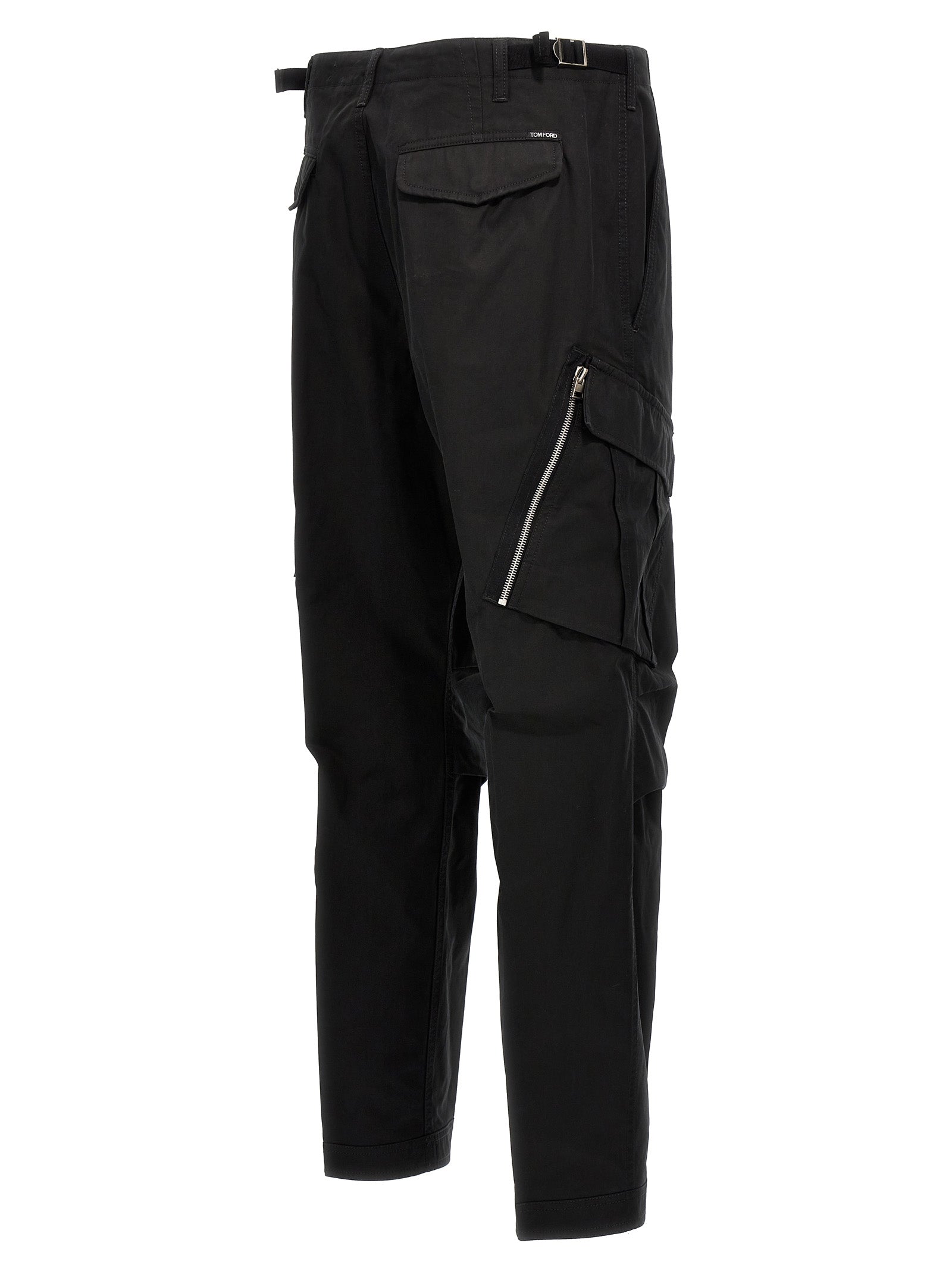 Shop Tom Ford Cargo Pants Black