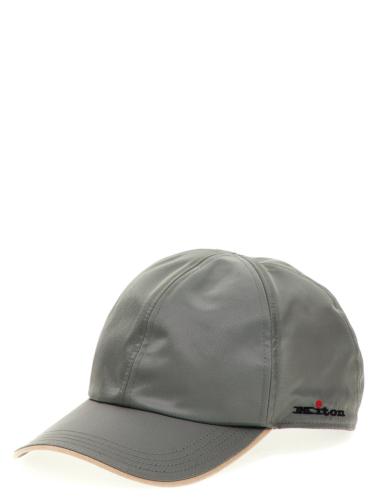 Shop Kiton Logo Embroidery Cap Hats Gray