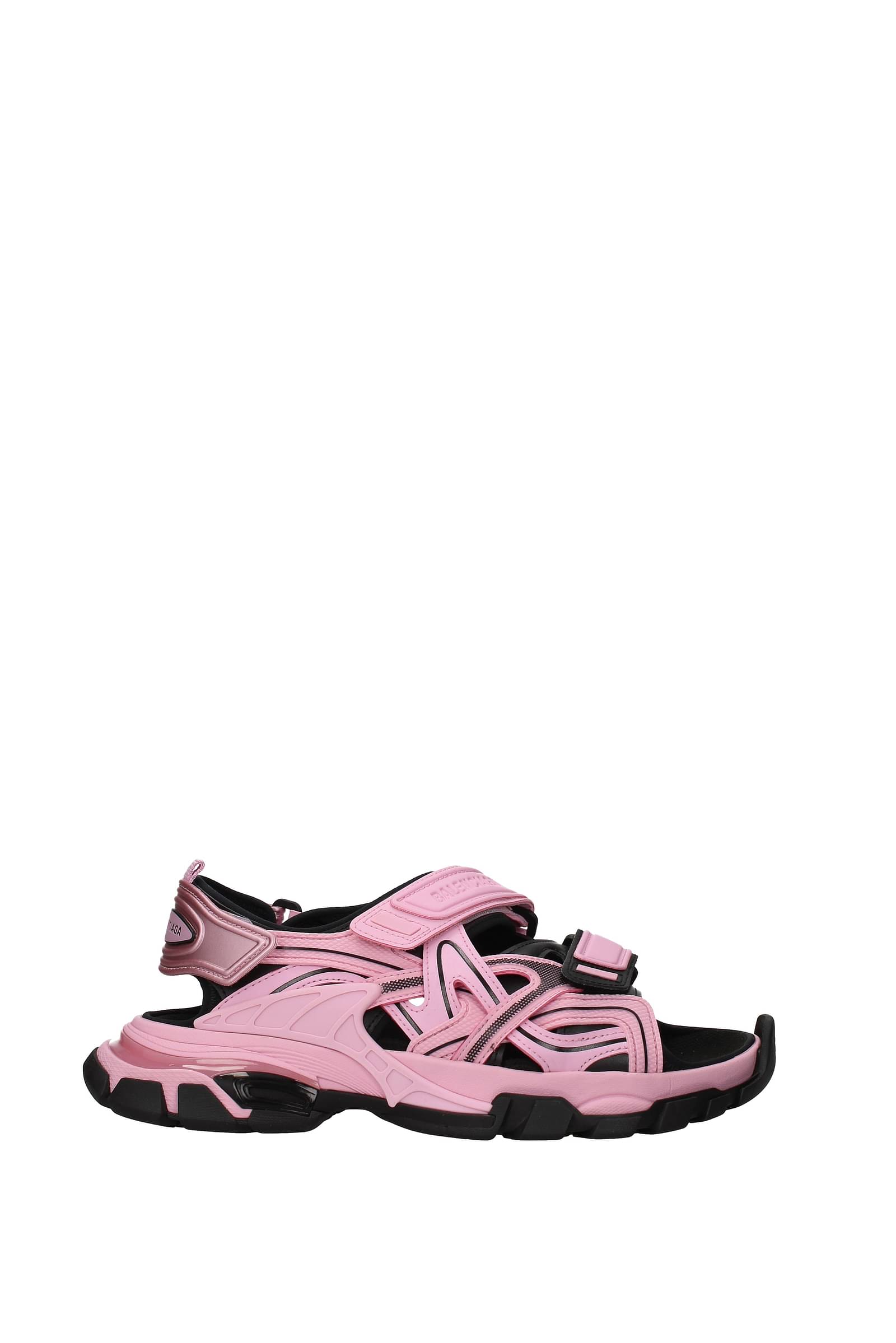 Balenciaga Sandals Fabric In Pink | ModeSens