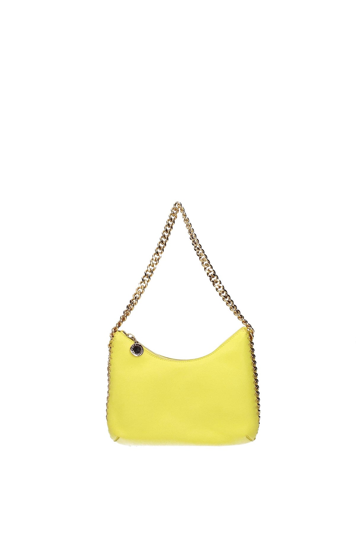 STELLA MCCARTNEY SHOULDER BAGS FALABELLA ECO SUEDE CANARY