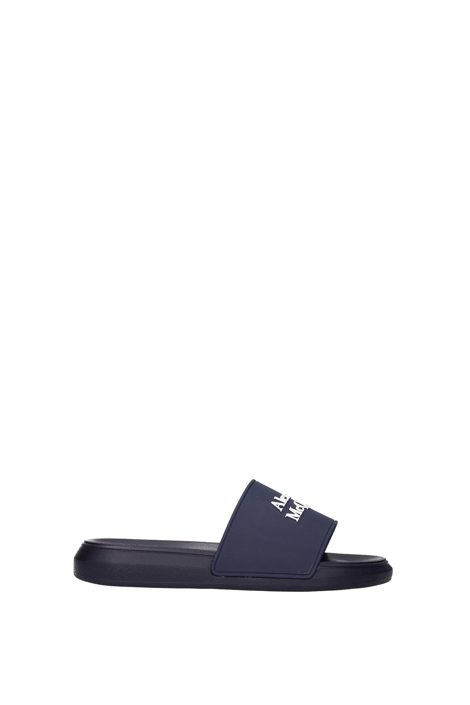 Statistisch voor Ban Alexander Mcqueen Slippers And Clogs Rubber Blue Blue Navy | ModeSens