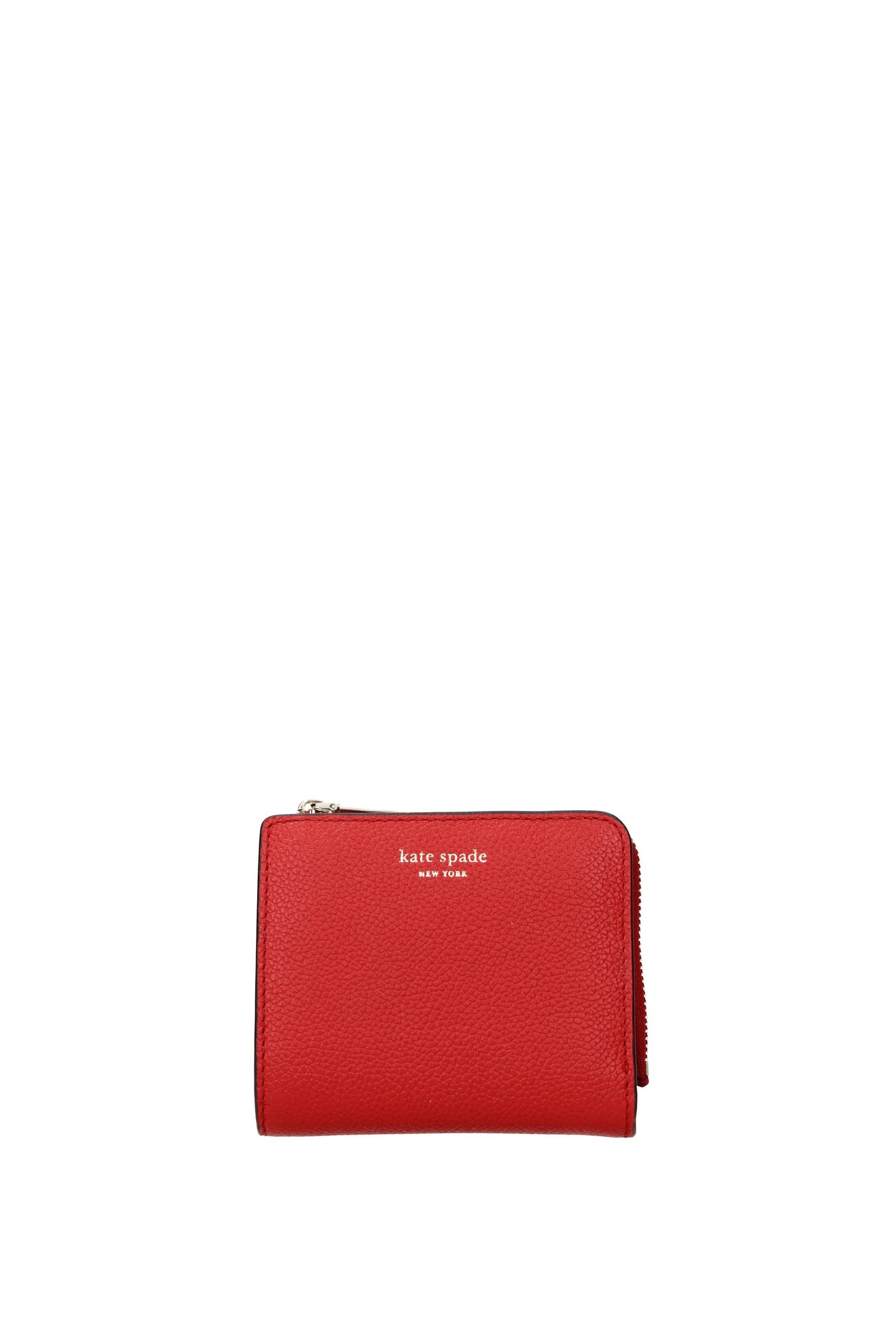 Kate Spade Wallets Leather Red Chili Pepper | ModeSens